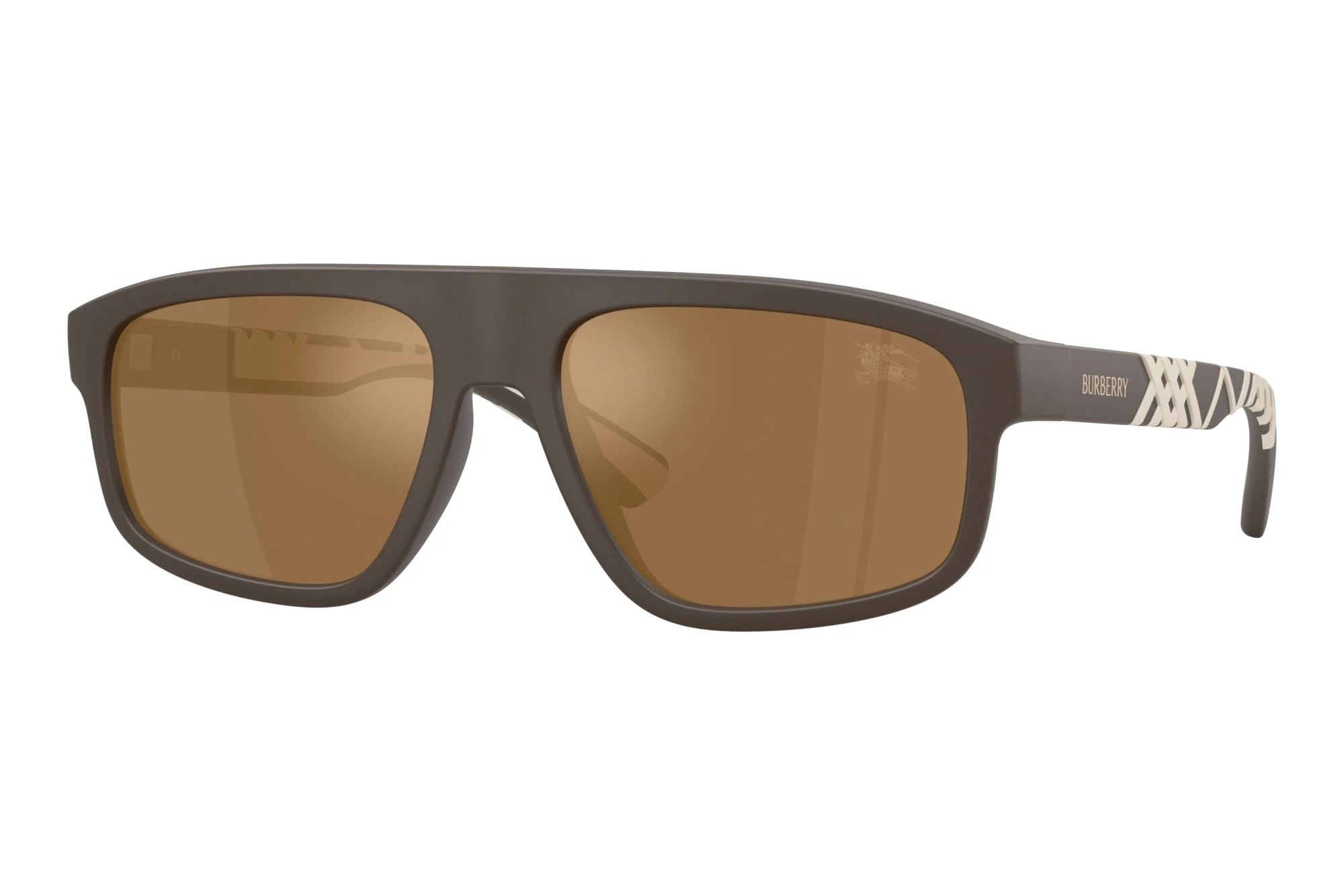 Burberry   BE4501U 4234F9 Brown Mirror BronzeMatte Brown