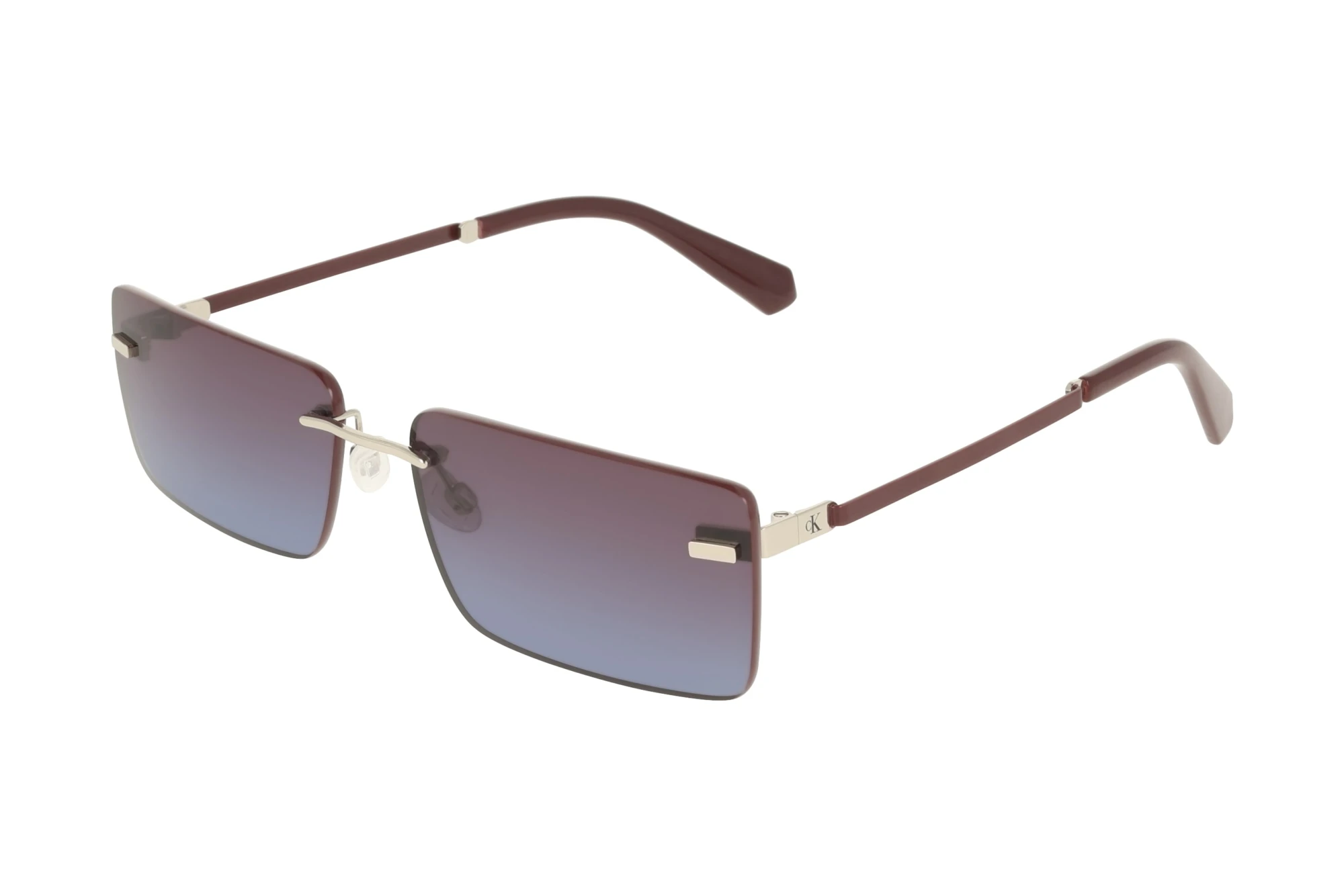 Calvin Klein   CKJ25206S 046 _CKJ25206SSILVER/BURGUNDY TO BLUE