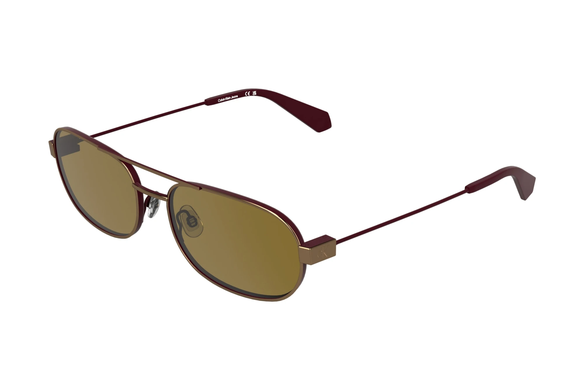Calvin Klein   CKJ26202S 705 YELLOW AMBER GOLD/MATTE BURGUNDY