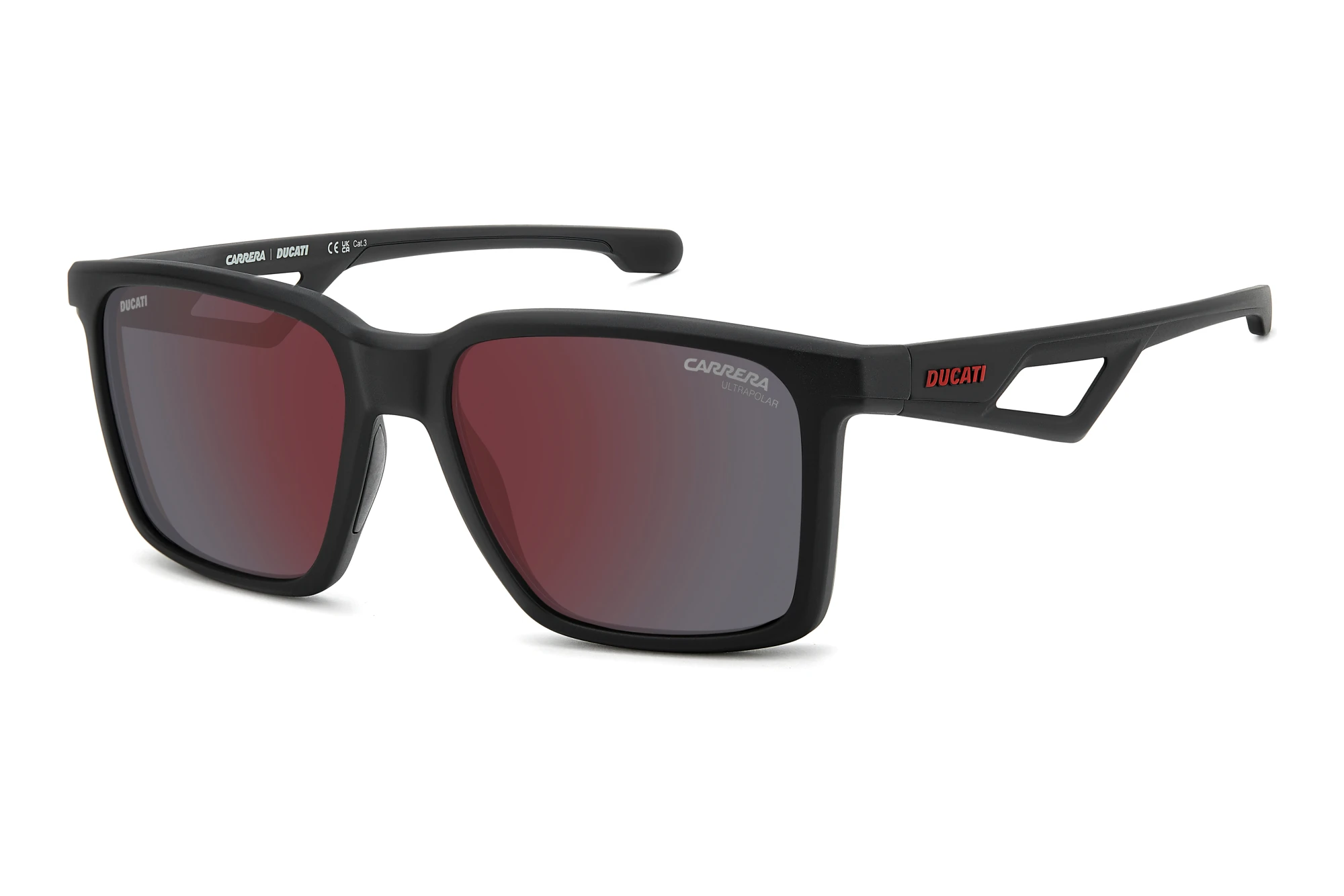 Carrera   CARDUC 065/S 003/H4 RED MIRROR PZ HIGHTCONTRAST ARMATTE BLACK