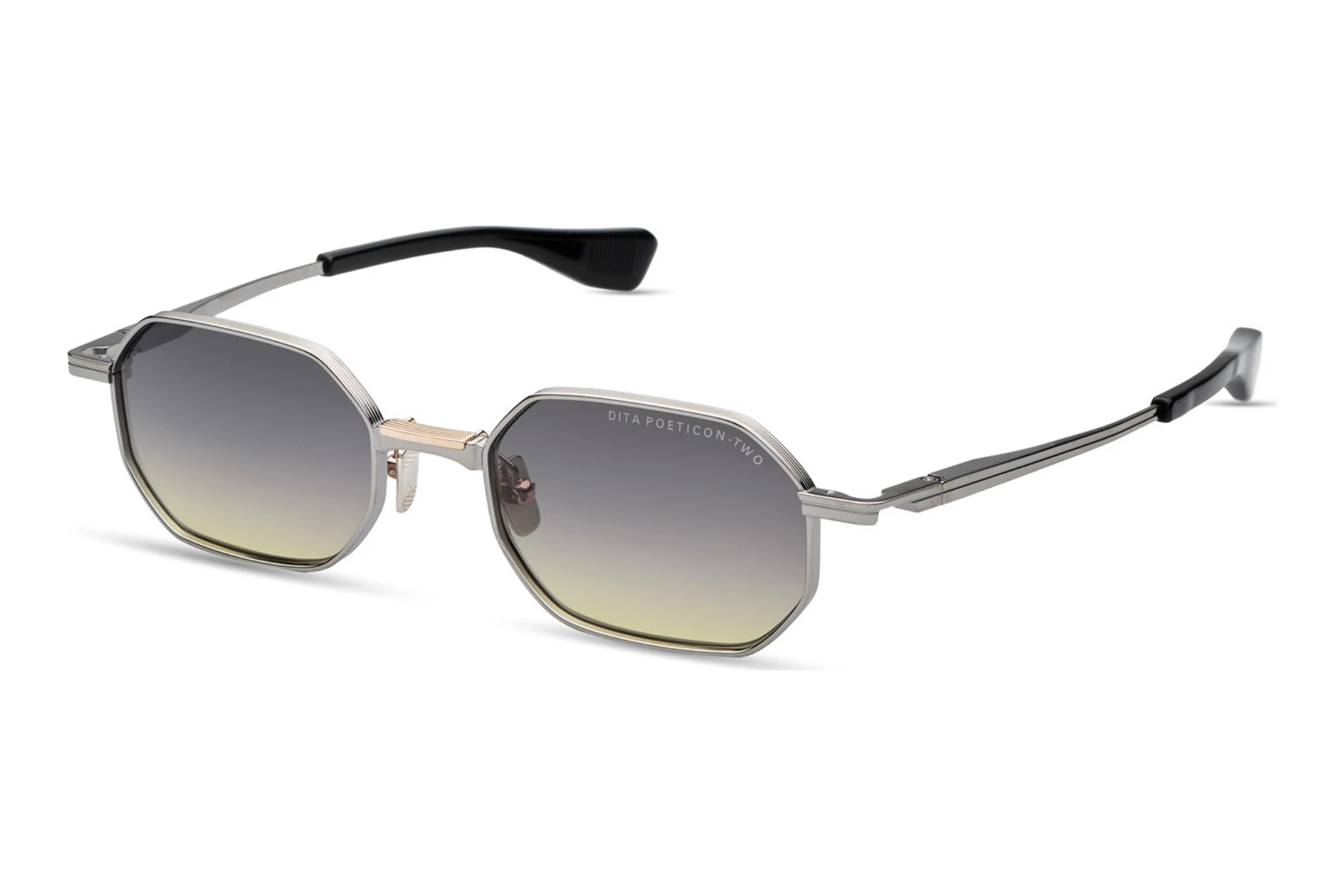 DITA   DTS-179 01A GREY TO YELLOW GRADIENTBLACK PALLADIUM - WHITE GOLD