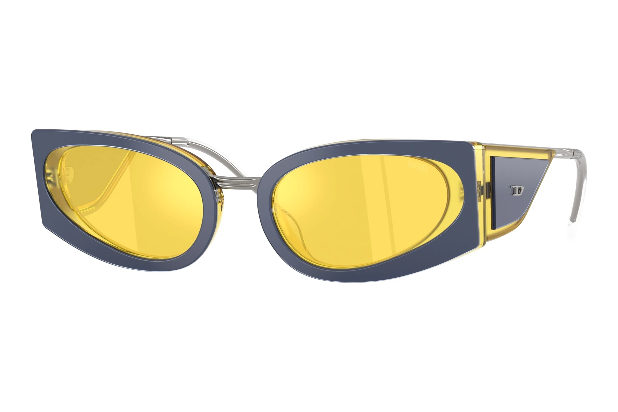 Diesel   DL2014U 2046V9 Yellow/SilverMetal Yellow