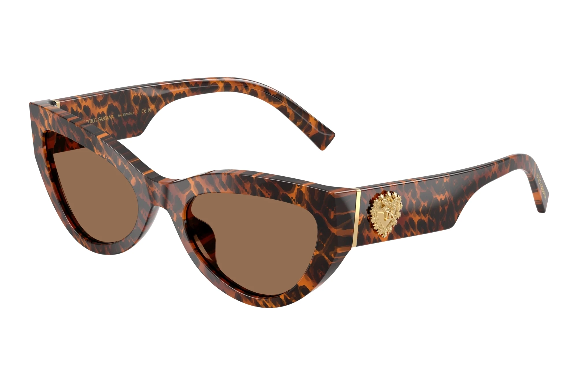 Dolce & Gabbana   DG4536 347073 Dark BrownLeo Transparent