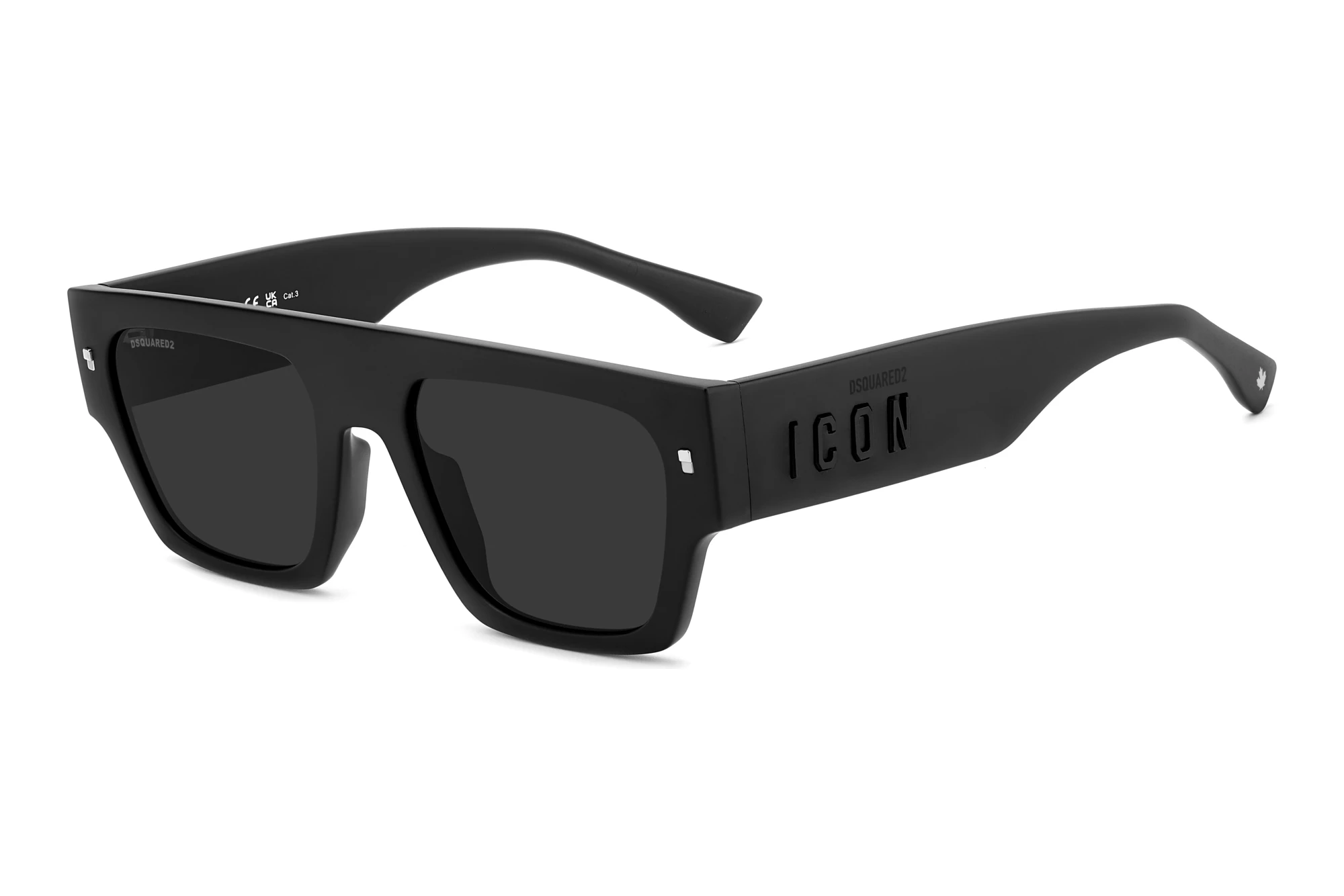 Dsquared2   ICON 0031/S 003/IR GREYMATTE BLACK