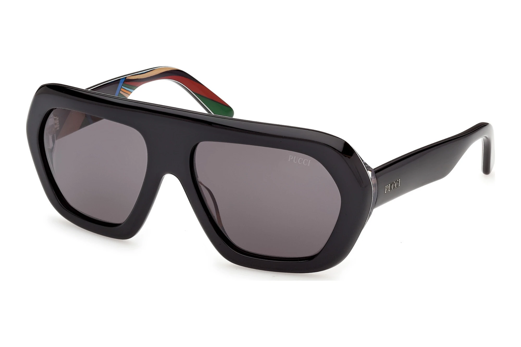 Emilio Pucci   EP0252 05A grauSchwarz/Muster