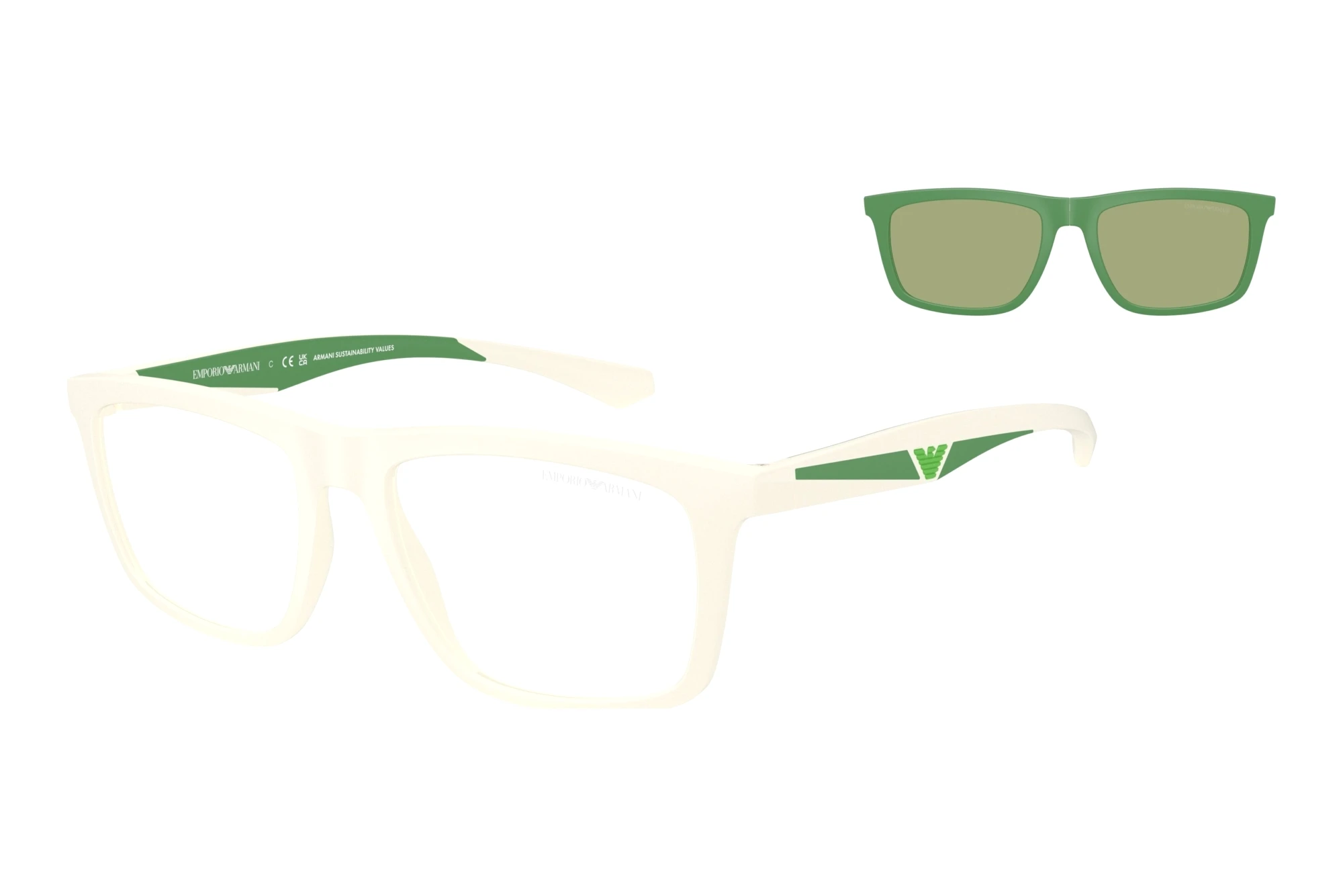 Emporio Armani   EA4235 61871W ClearMatte White