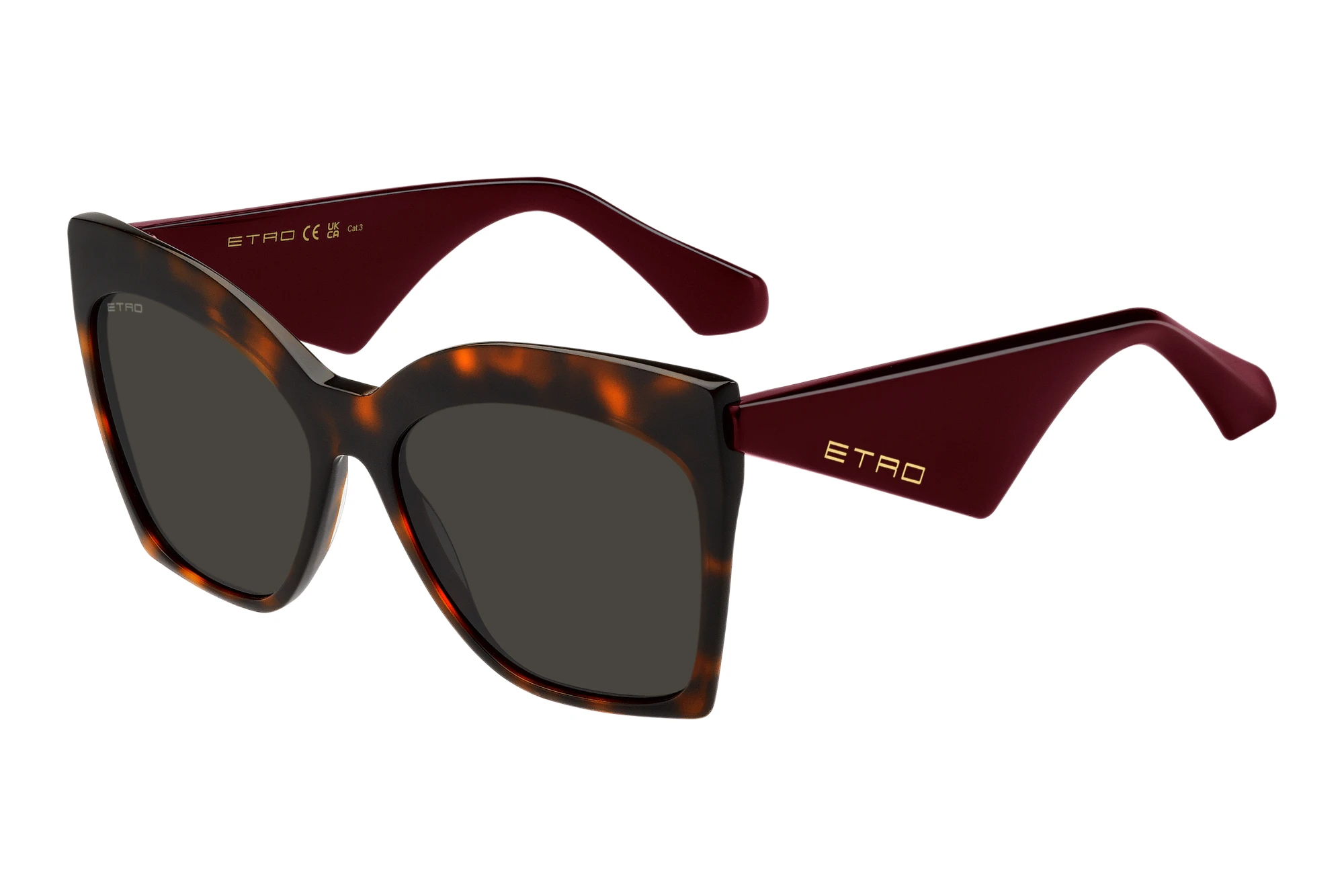 Etro   ETRO 0044/S 65T/70 BROWNHAVANA BURGUNDY