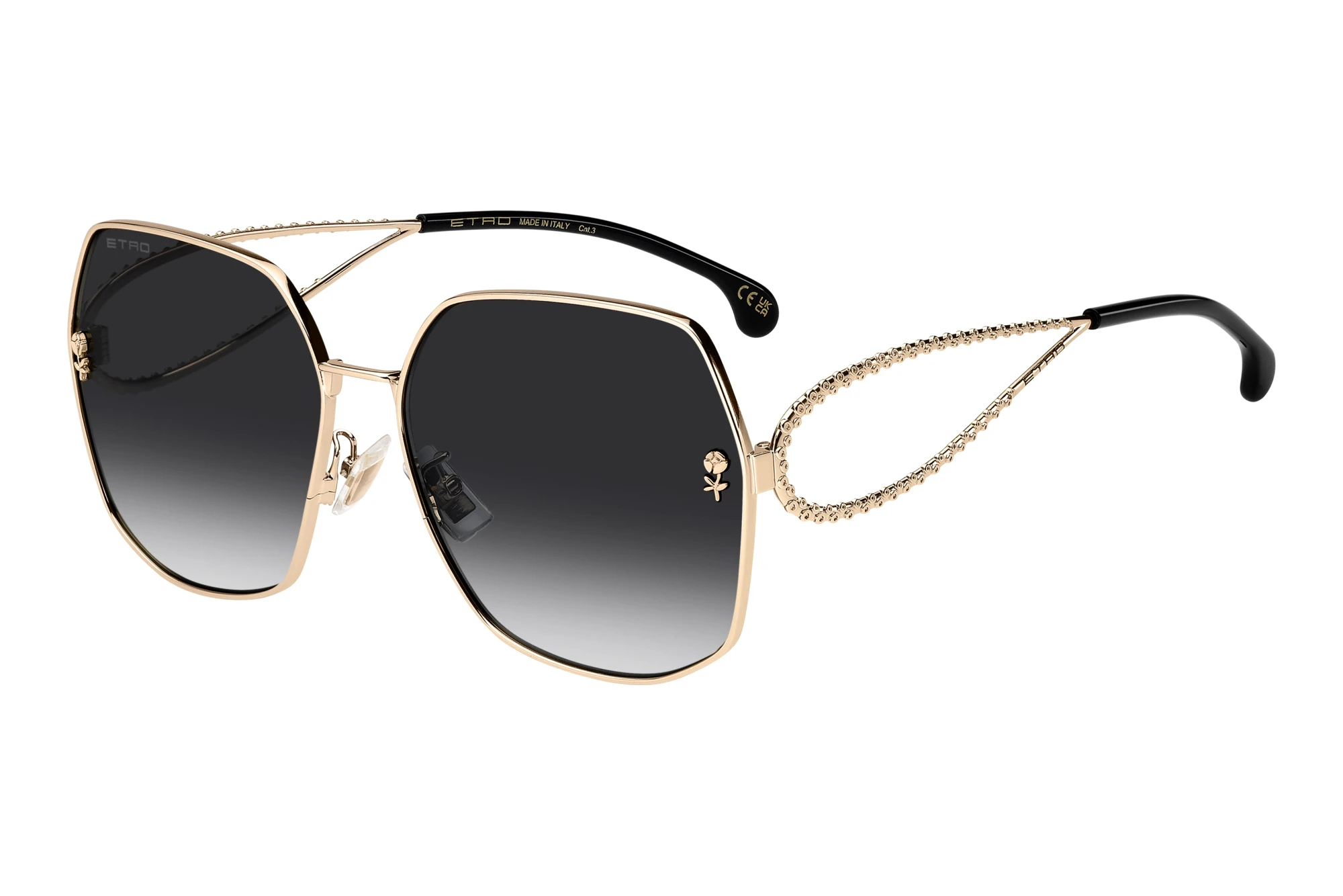 Etro   ETRO 0071/F/S 000/9O DARK GREY SHADEDROSE GOLD