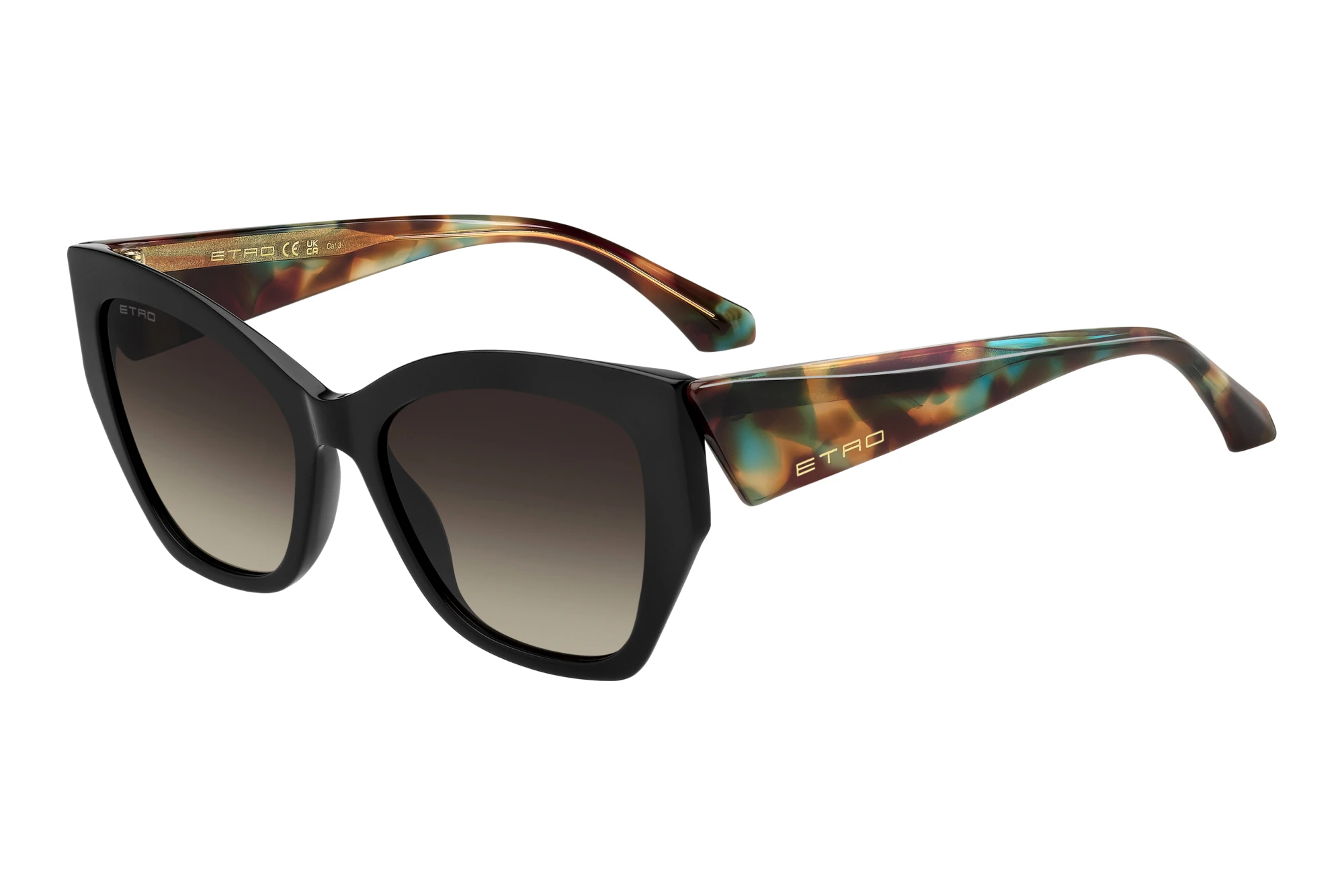 Etro   ETRO 0143/S EO3/HA BROWN SHADEDBLACK GREEN HAVANA