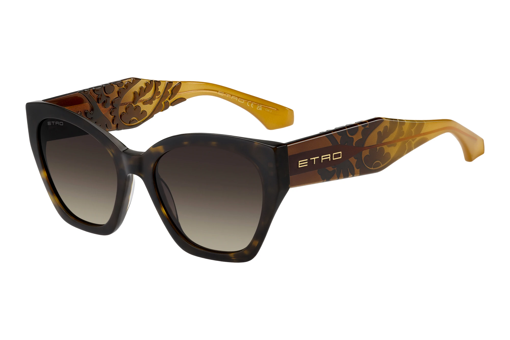 Etro   ETRO 0148/S SDP/HA BROWN SHADEDHAVANA BROWN YELLOW
