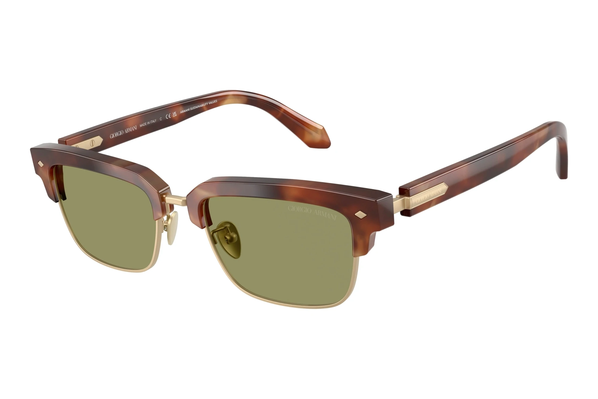 Giorgio Armani   AR8243 630214 GreenBrown Havana