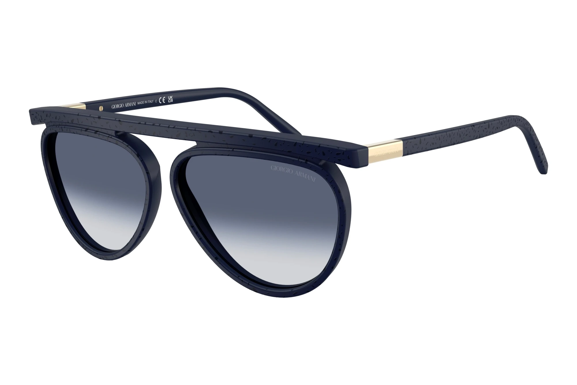 Giorgio Armani   AR8262 603914 Grey Gradient BlueMatte Solid Blue