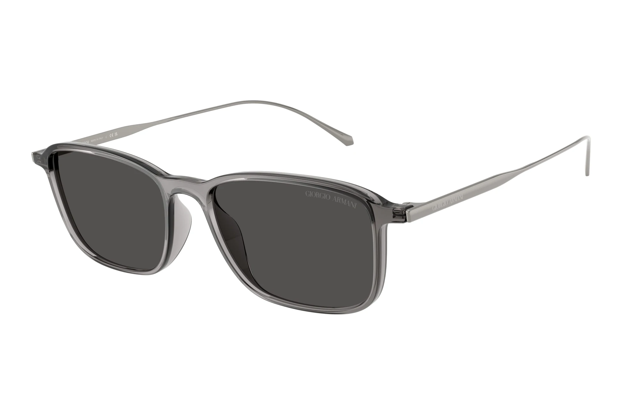 Giorgio Armani   AR8264U 648987 Dark GreyTransparent Grey