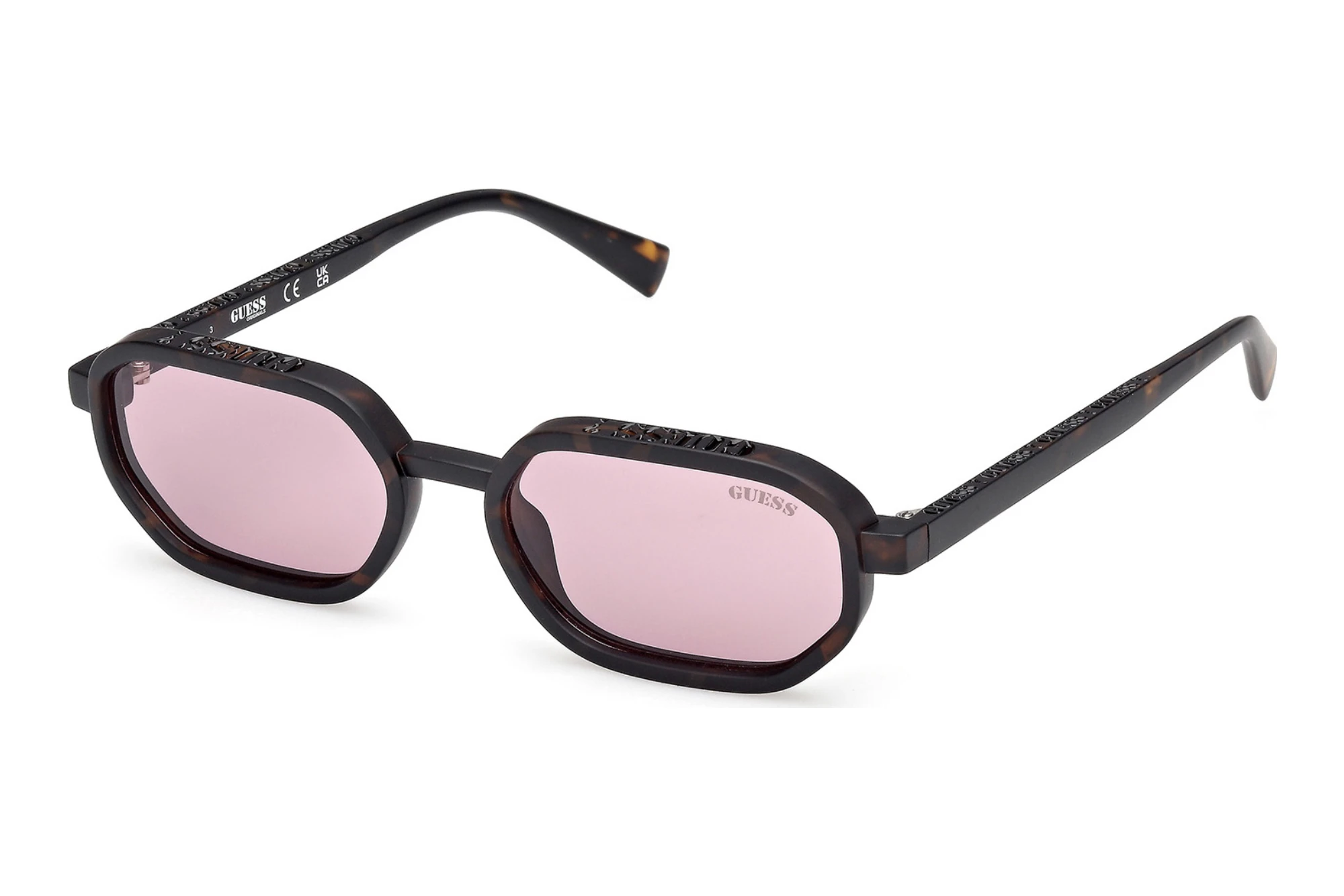 Guess   GU00233 52Y violettDunkel Havanna