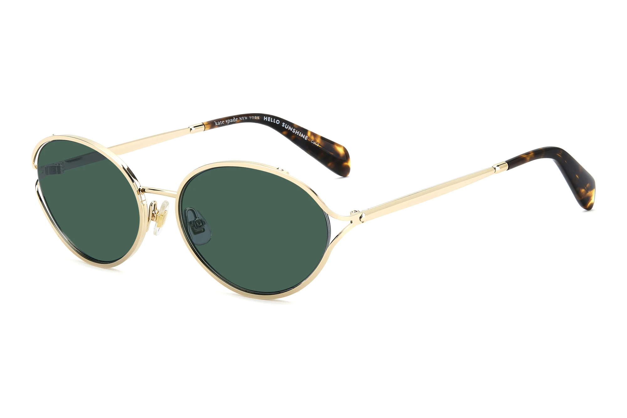Kate Spade   KS ADINA 2/G/S 2IK/QT GREENHAVANA GOLD