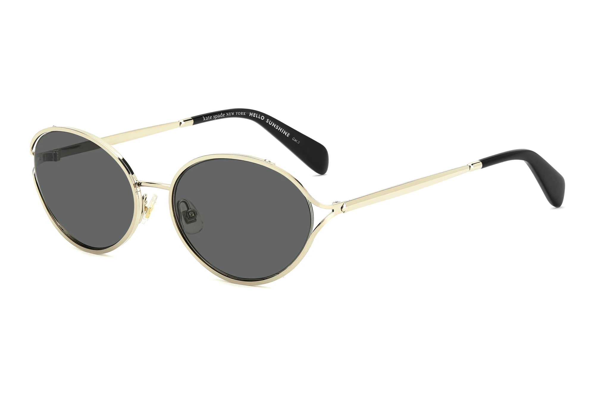 Kate Spade   KS ADINA 2/G/S RHL/IR GREYGOLD BLACK