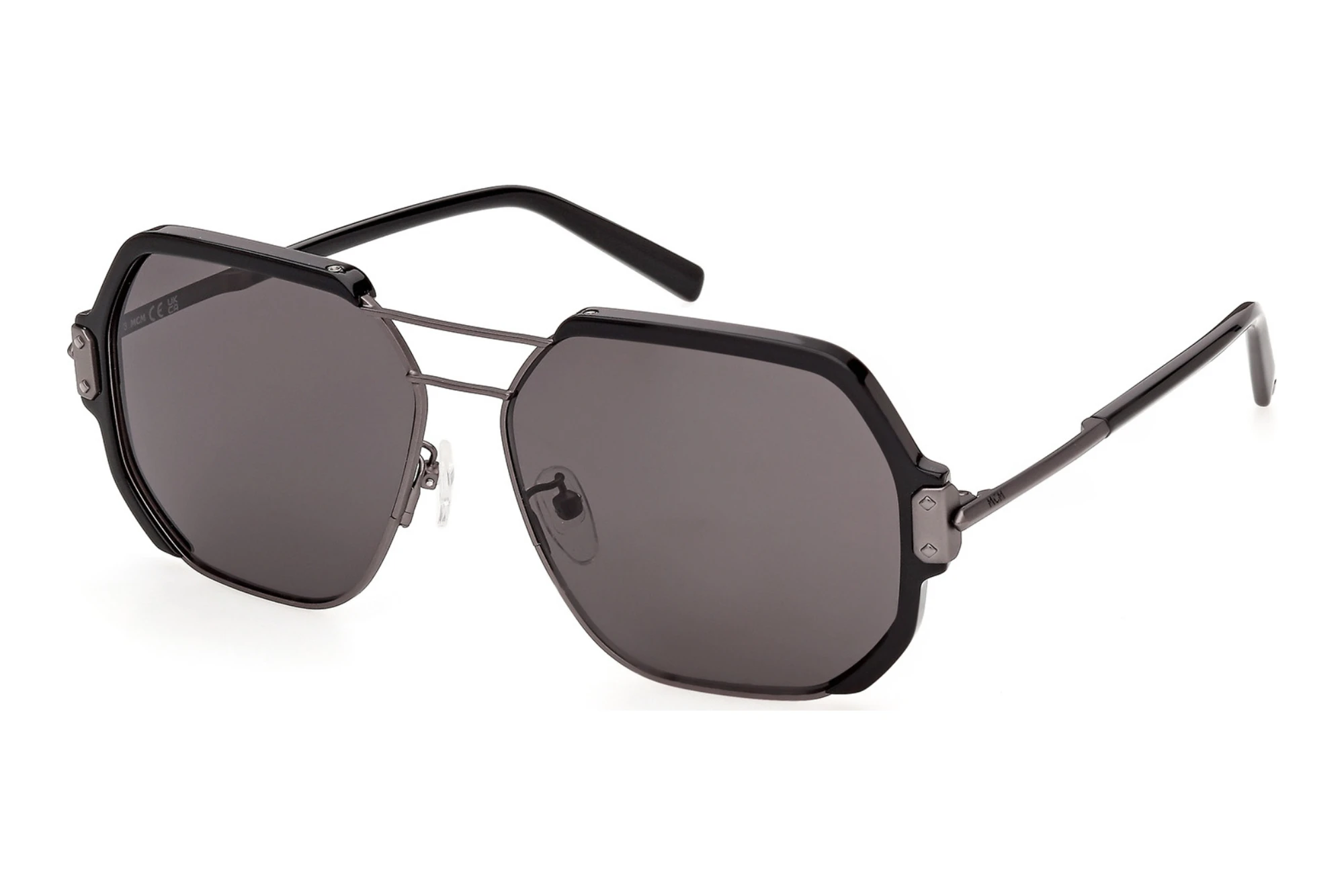 MCM Worldwide   MW0046-H 01A grauGlänzend Schwarz