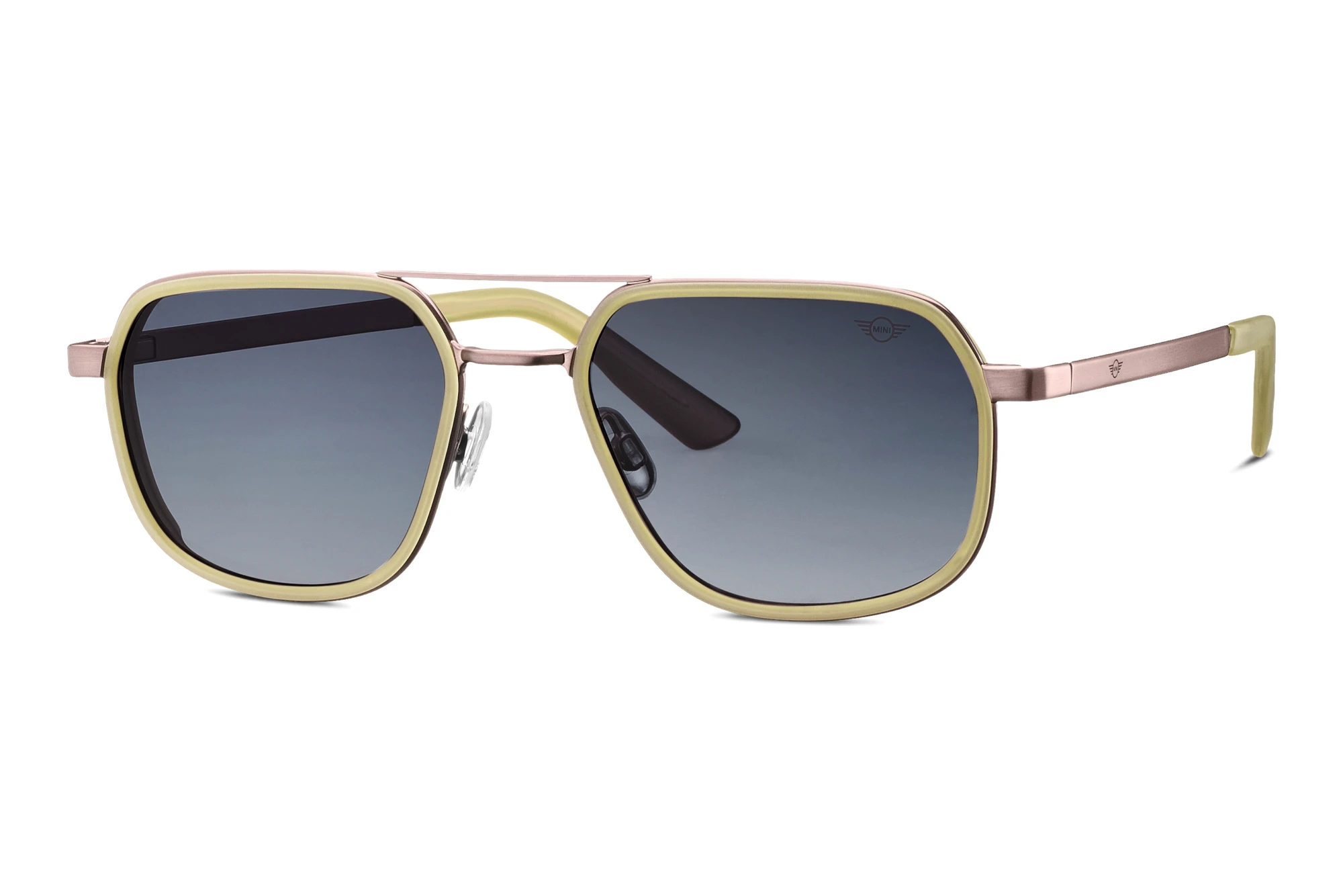 MINI Eyewear   MI 747027 86 grau / gungelb / weiß / beige