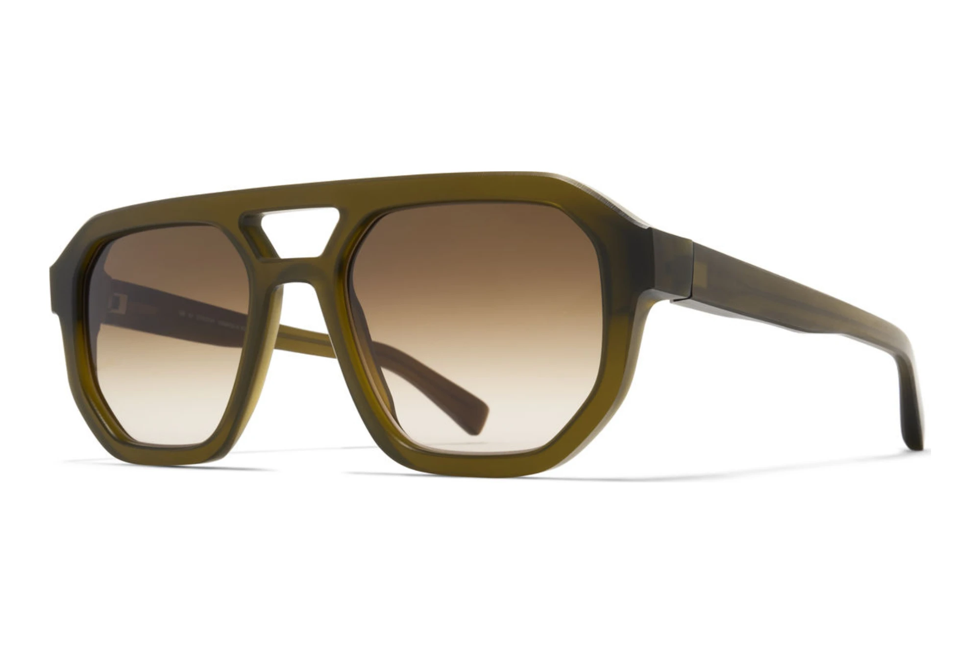 MYKITA   AMARE SUN 805 Rawbrown GradientC182-Chilled Raw Peridot/Shiny