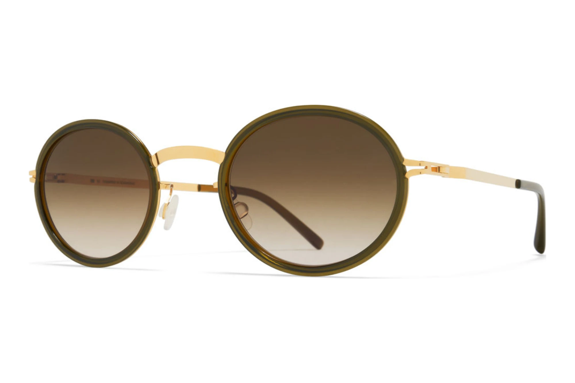 MYKITA   BERTHOLD SUN 758 Rawbrown GradientA114 Glossygold/Peridot