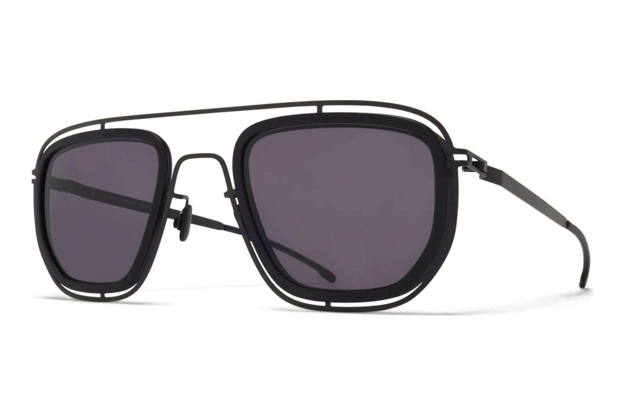 MYKITA   FERLO 579 Coolgrey SolidMH6-Pitch Black/Black