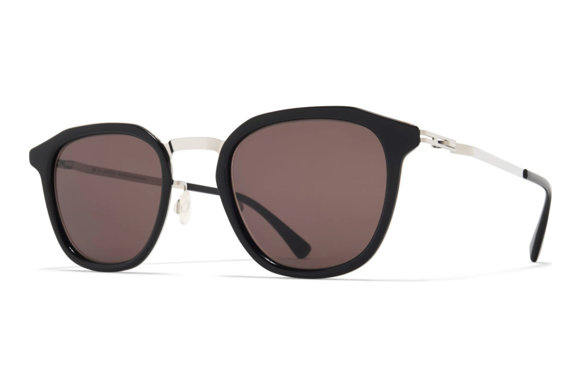 MYKITA   PAVI SUN 797 Brown SolidA81-Shiny Silver/Black
