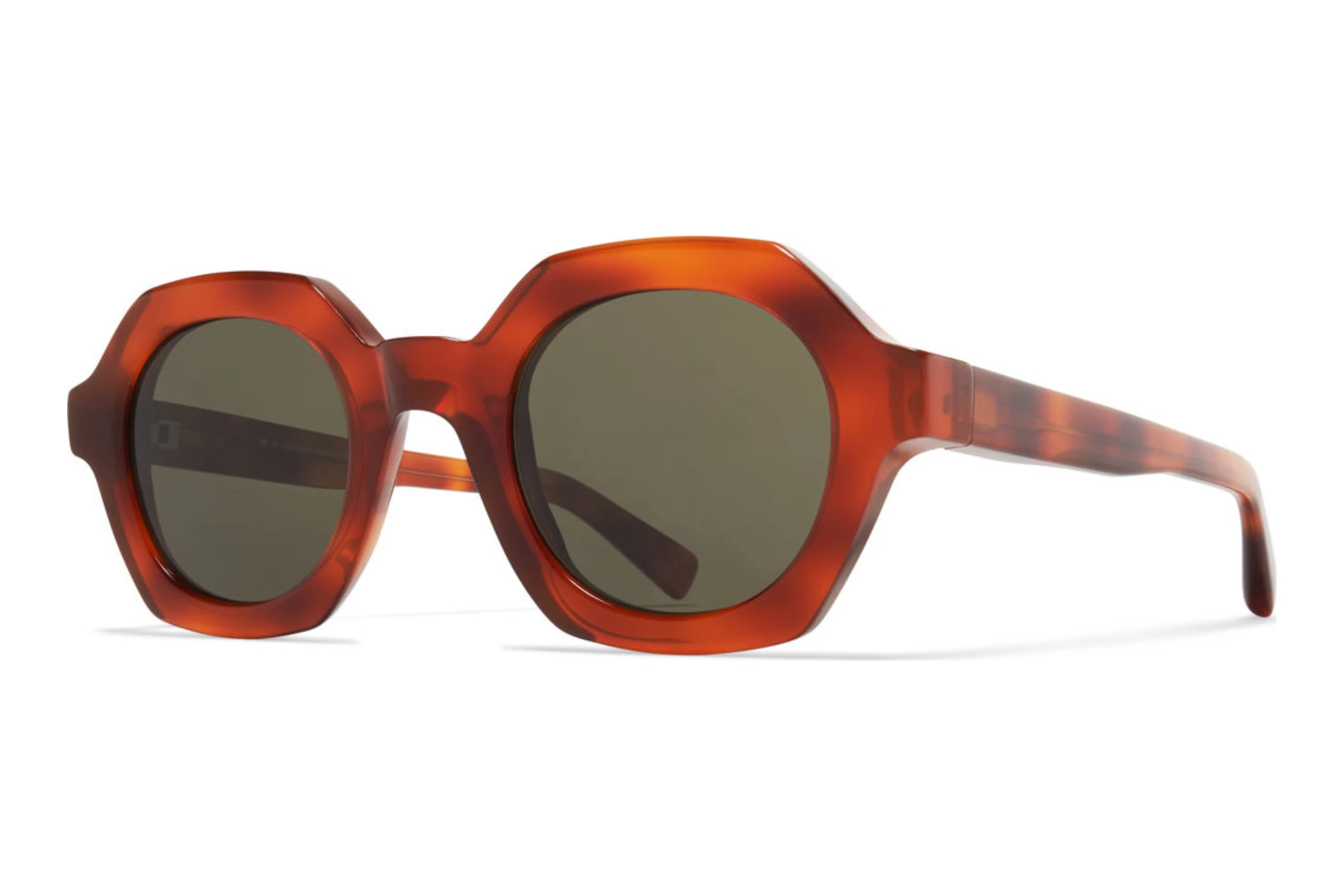 MYKITA   TESHI 620 Rawgreen SolidC214-Soft Havana/Shiny Silver