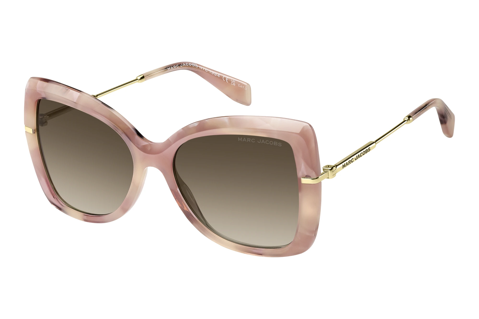Marc Jacobs   MARC 881/S MAP/HA BROWN SHADEDHAVANA PATTTRN PINK