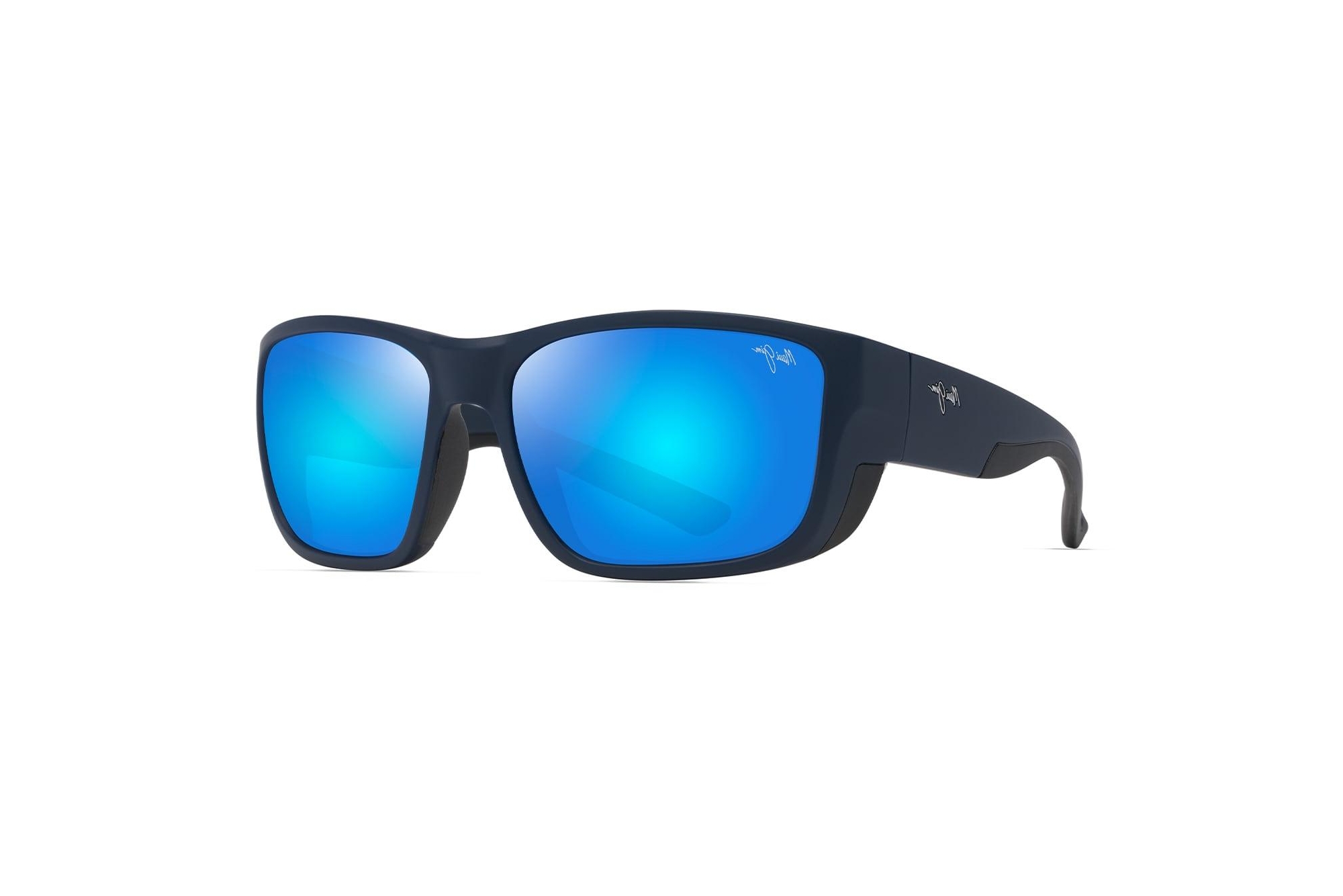 Maui Jim   Amberjack B896-03 Blue HawaiiMatte Dark Navy w/Black Rubber