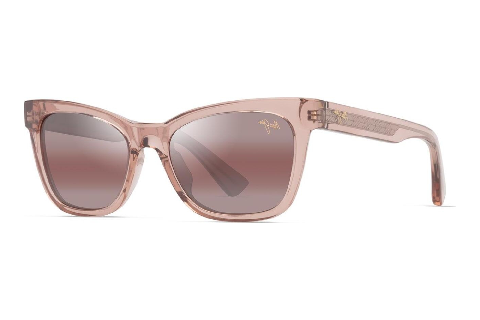 Maui Jim   Hiwahiwa R689-09 Maui Rose®Shiny Transparent Antique Pink