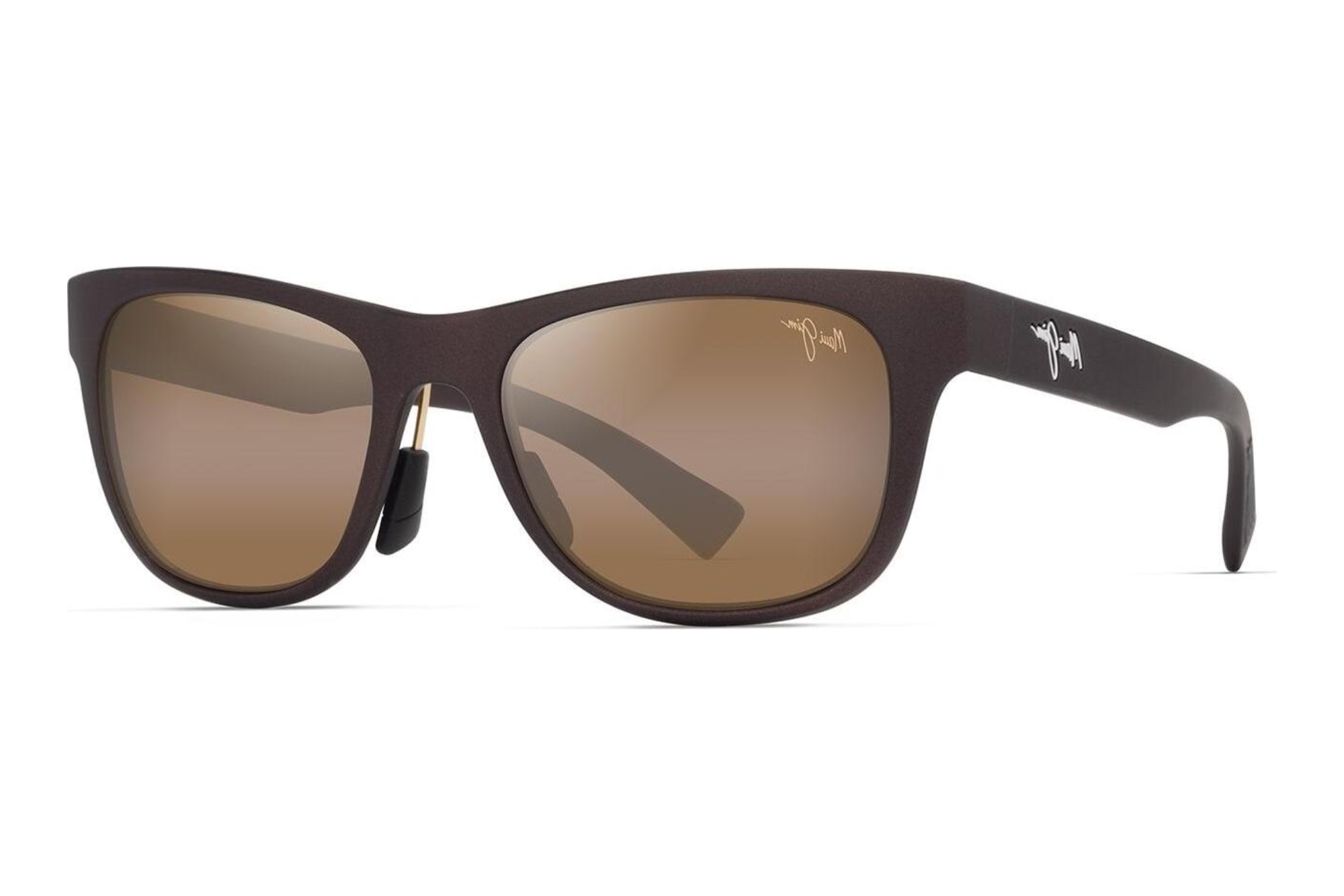Maui Jim   Kapeau H684-01 HCL® BronzeMetal Matte Brown
