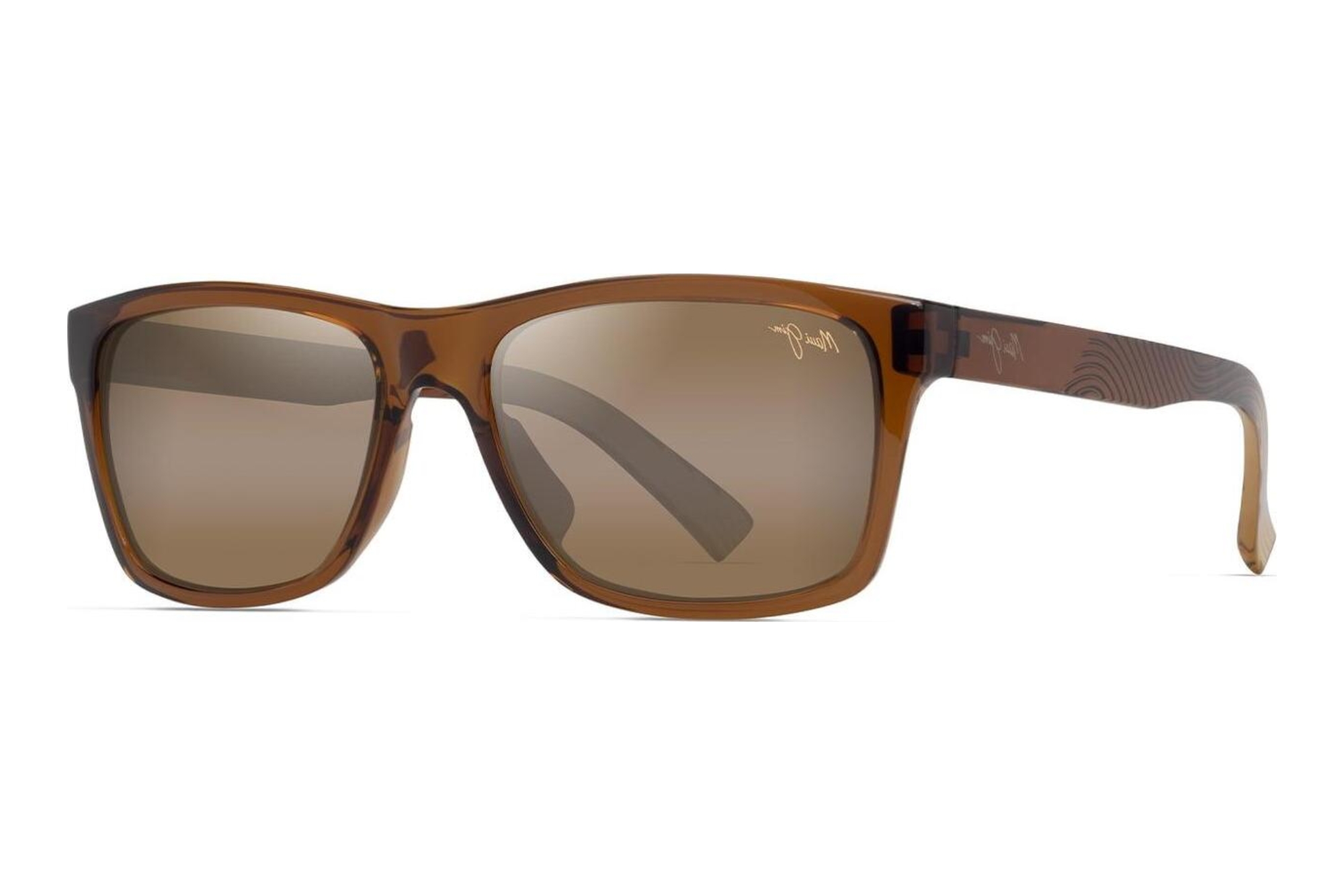 Maui Jim   Kowelo H345-01 HCL® BronzeShiny Trans Dark Brown