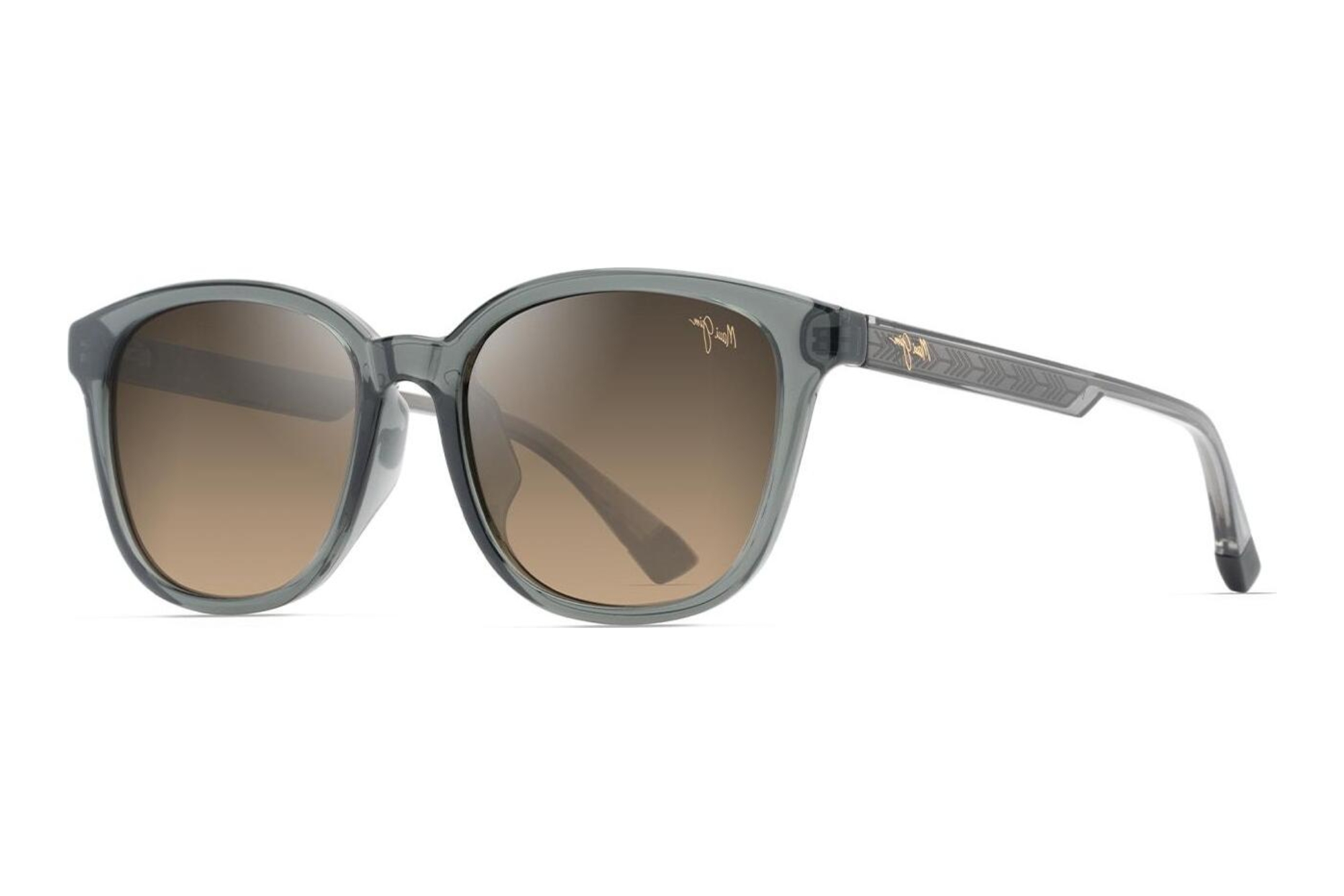 Maui Jim   Kuikahi AF HS647-14 HCL® BronzeShiny Trans Dark Grey