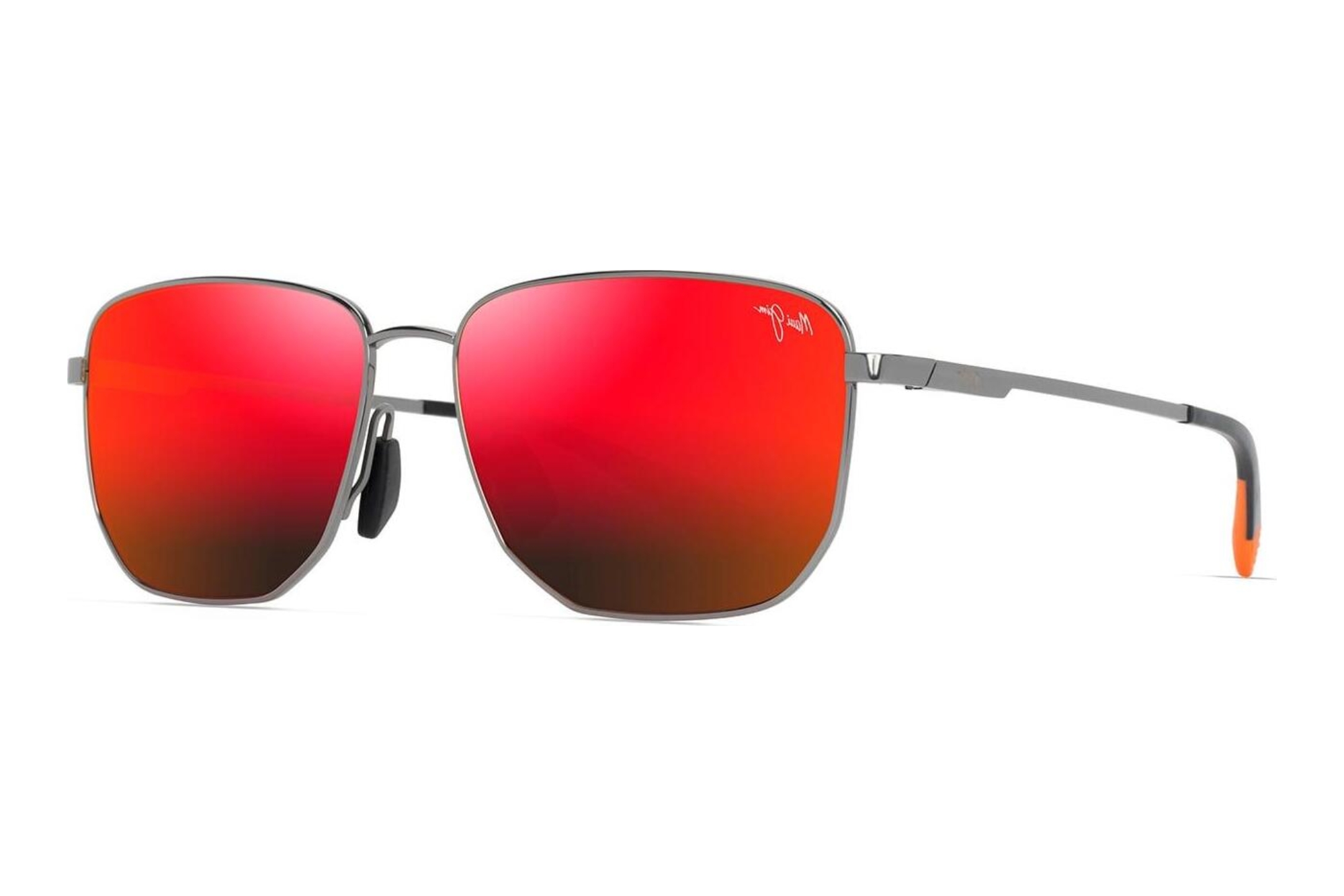 Maui Jim   Lamalama AF RM652-17 Hawaii Lava ™Shiny Light Ruthenium
