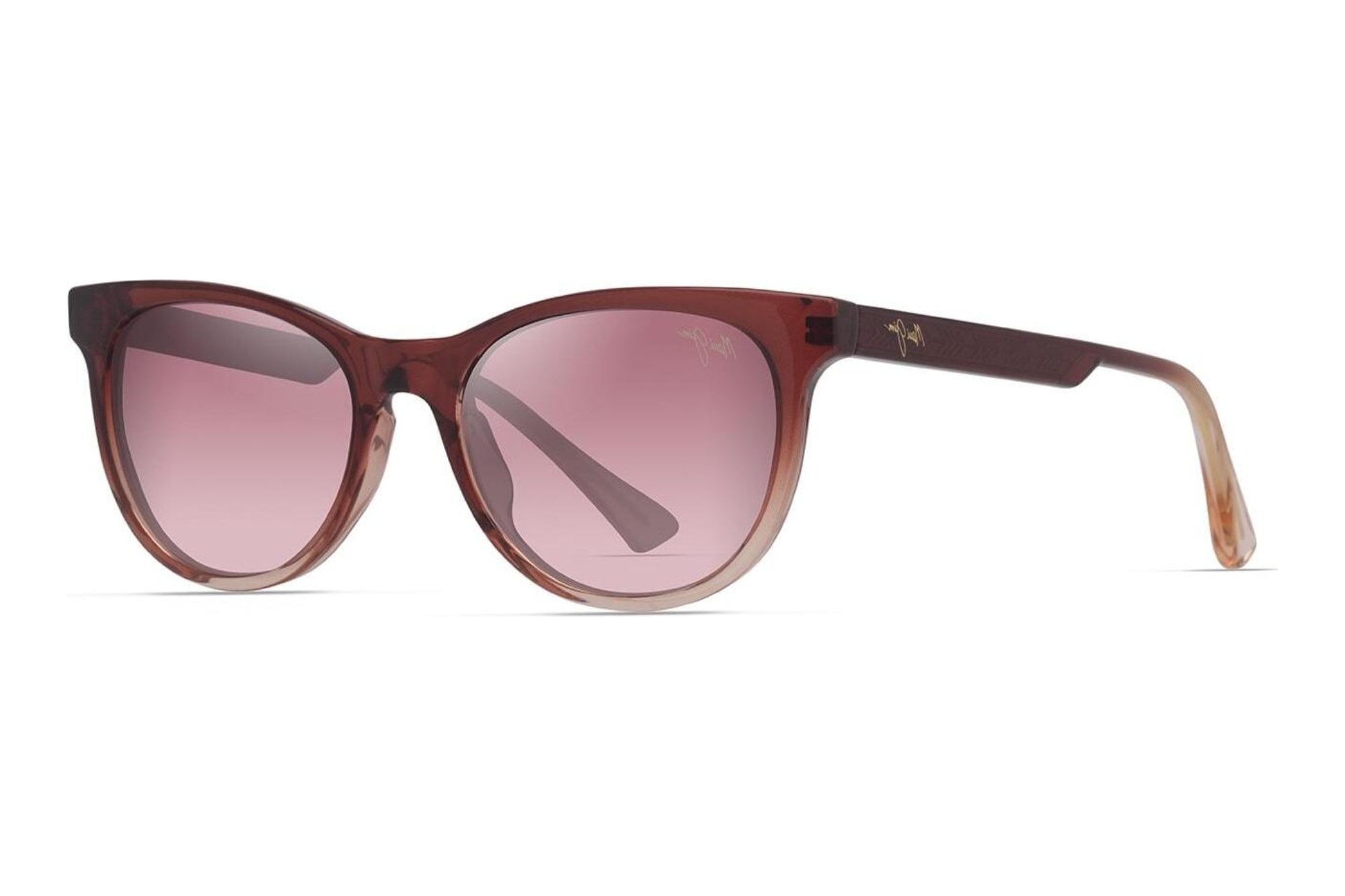 Maui Jim   Lonomea RS588-04 Maui Rose®Shiny Trans Red to Light Pink