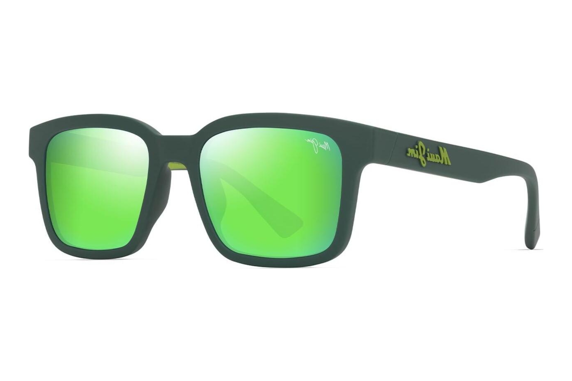 Maui Jim   Opiopio AF GM659-15 MAUIGreen®Matte Green w/Greens Grad Int