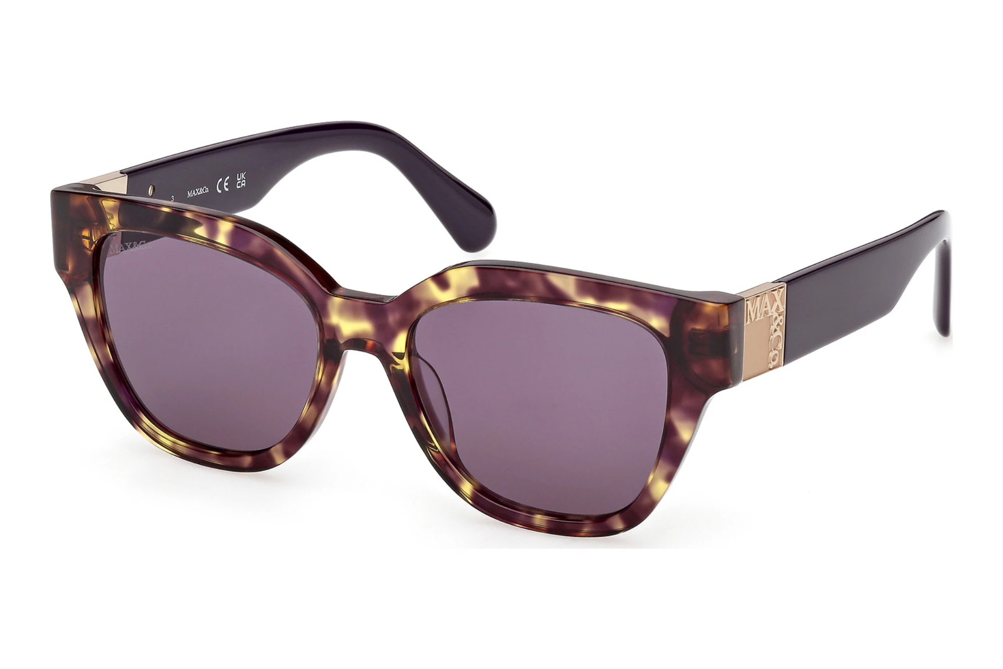 Max & Co.   MO0138 56Y violettHavanna/Havanna