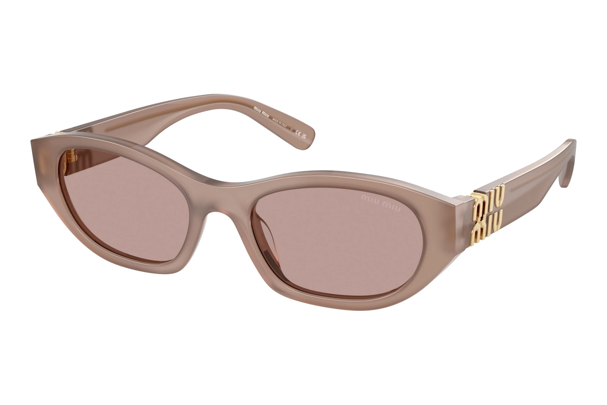 Miu Miu   MU A03S 28L20I Light Purple BrownGrey