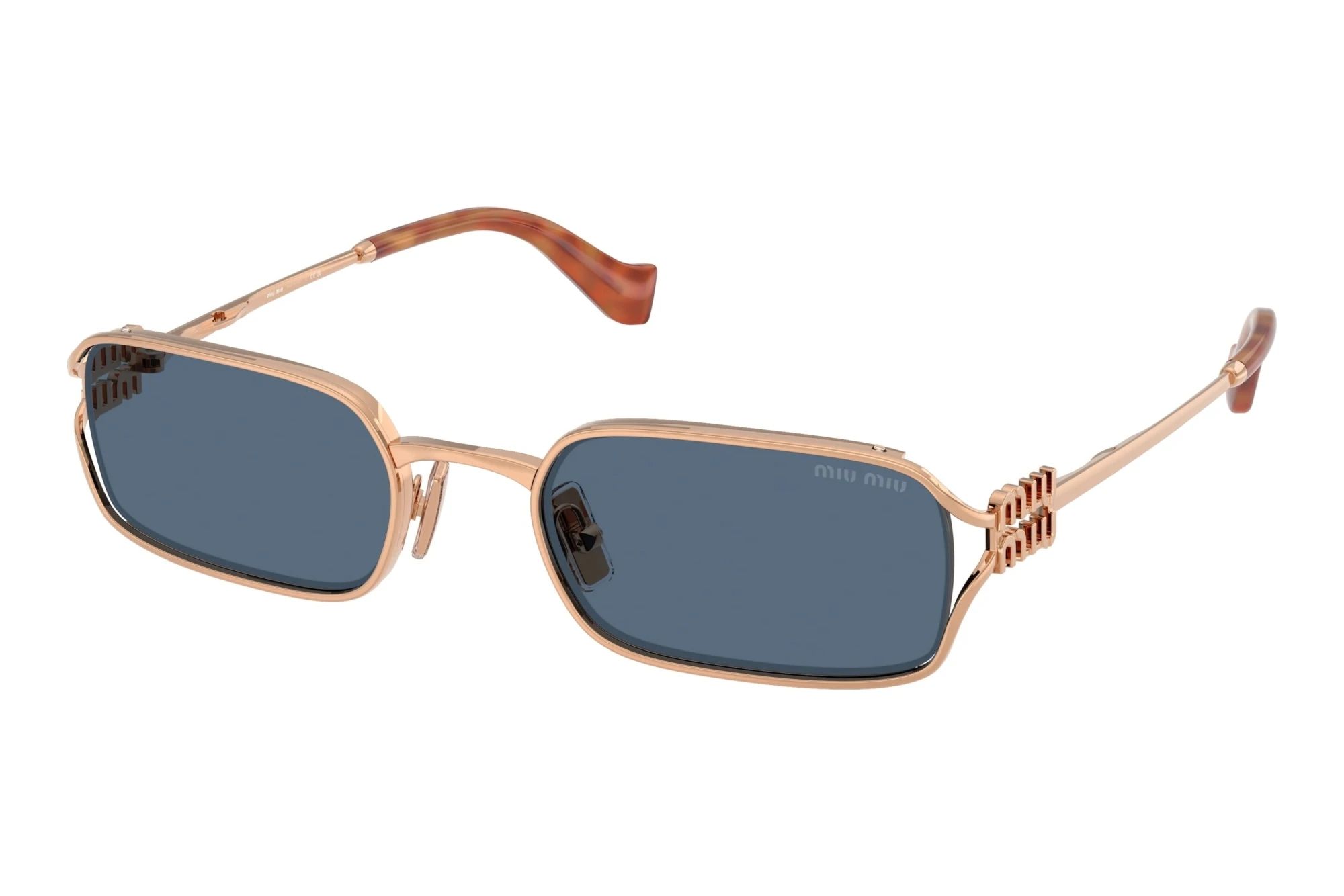 Miu Miu   MU C50S ZVF80S Dark BlueRose Gold