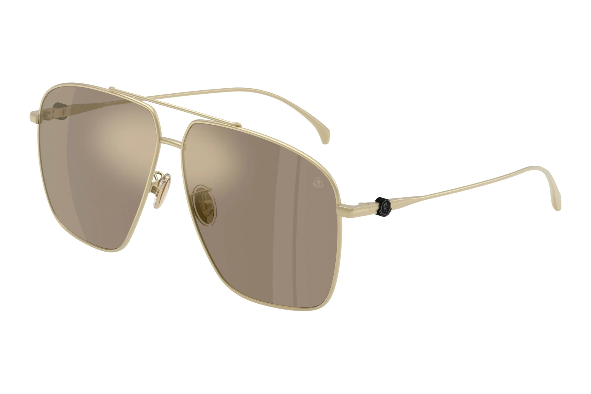Moncler   ME4020T 10245A Light Brown Mirror GoldMatte Pale Gold