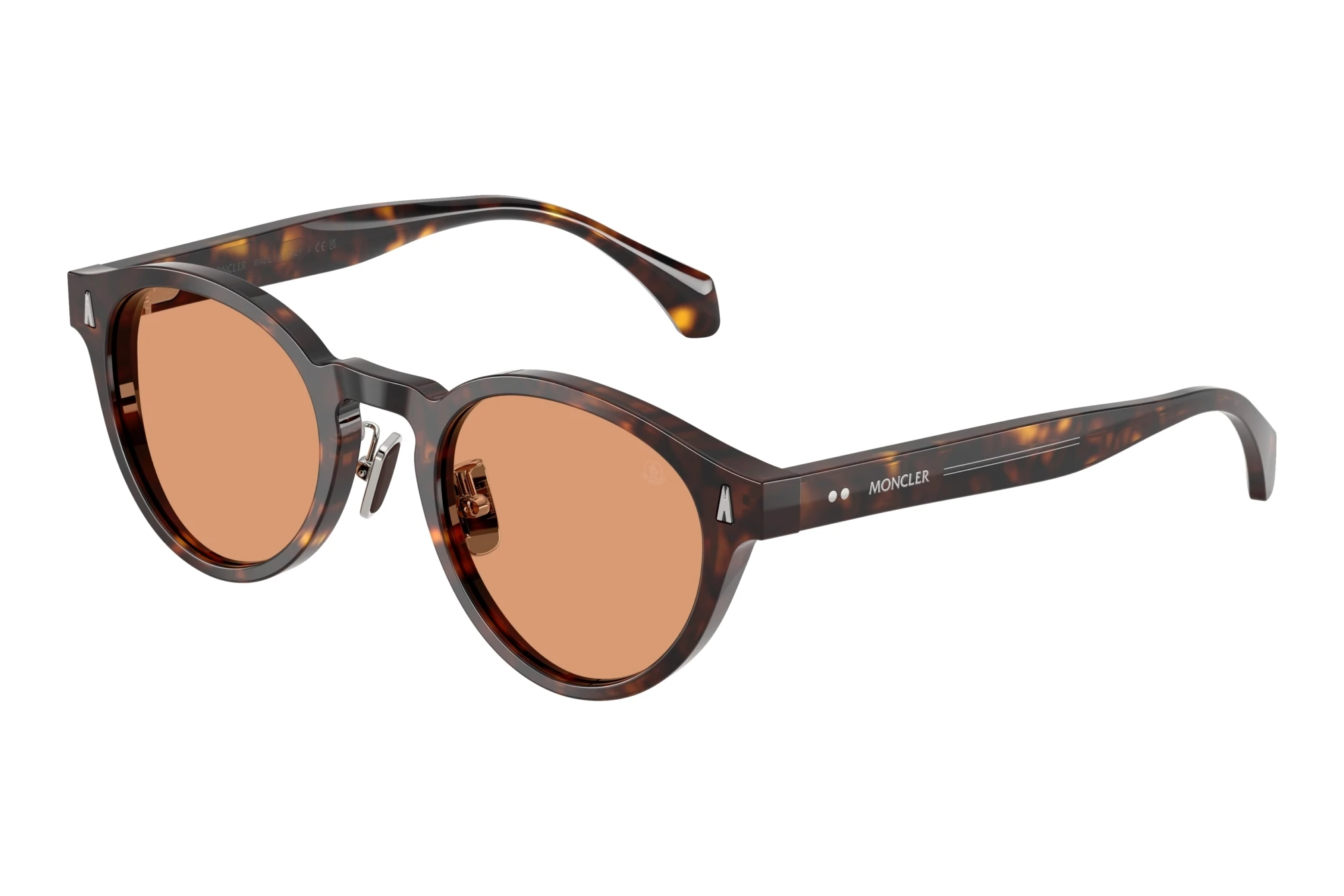 Moncler   ME6017D 3002/7 Brown SolidShiny Havana