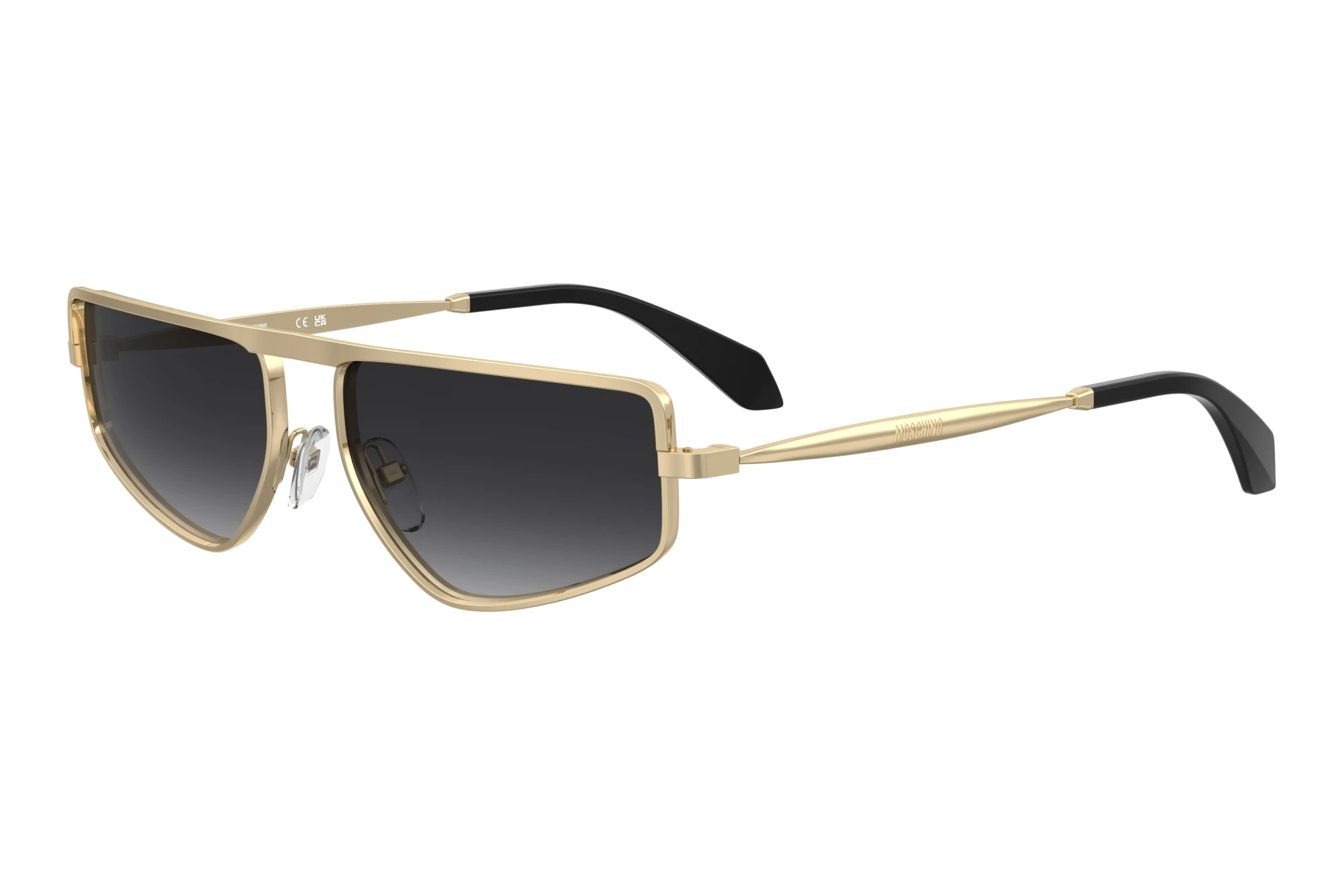 Moschino   MOS209/S 000/9O DARK GREY SHADEDROSE GOLD