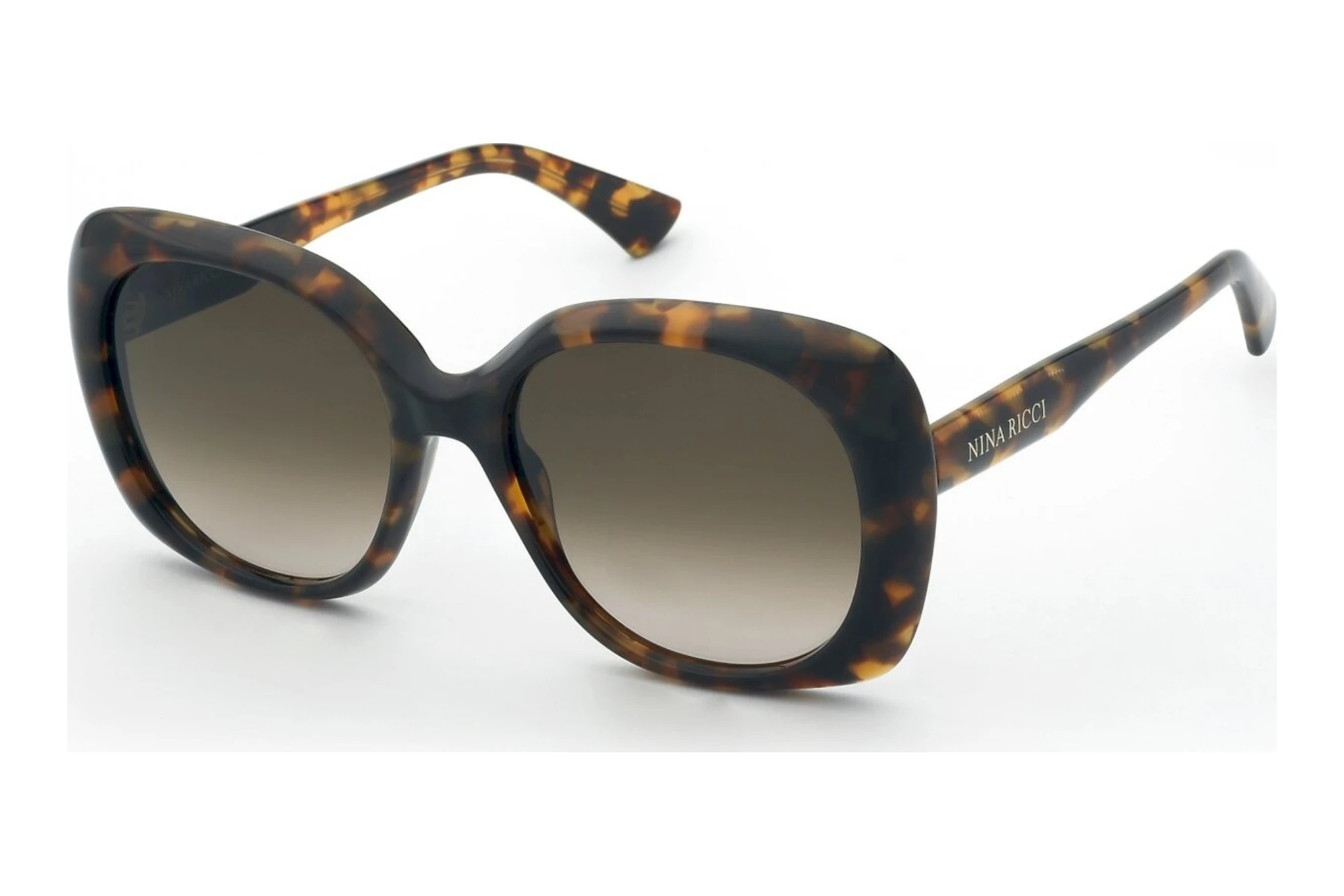 Nina Ricci   SNR457 0745 BROWN GRADIENTSHINY HAVANA