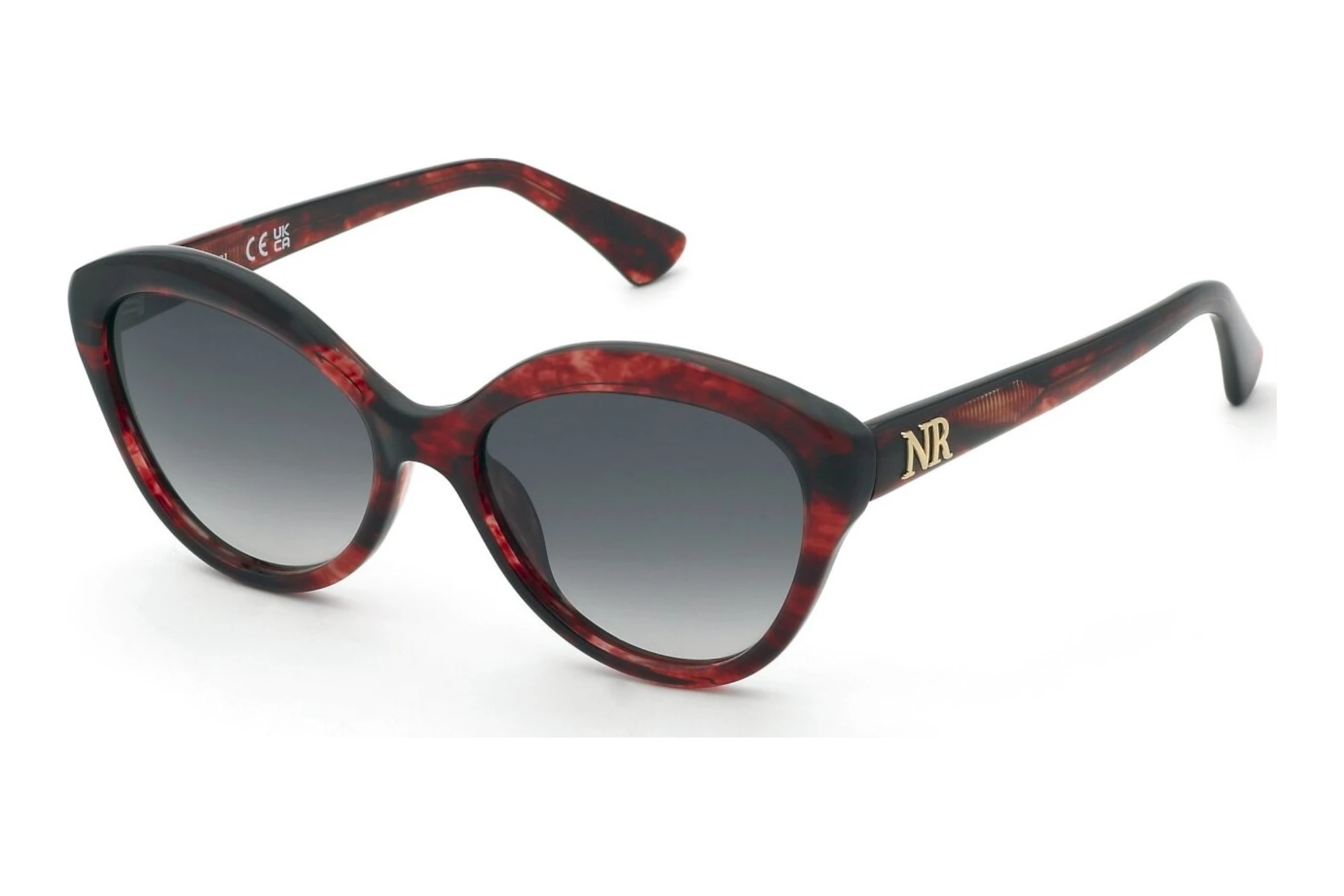 Nina Ricci   SNR478 0VC8 SMOKE GRADIENT SMOKEFANTASY RED