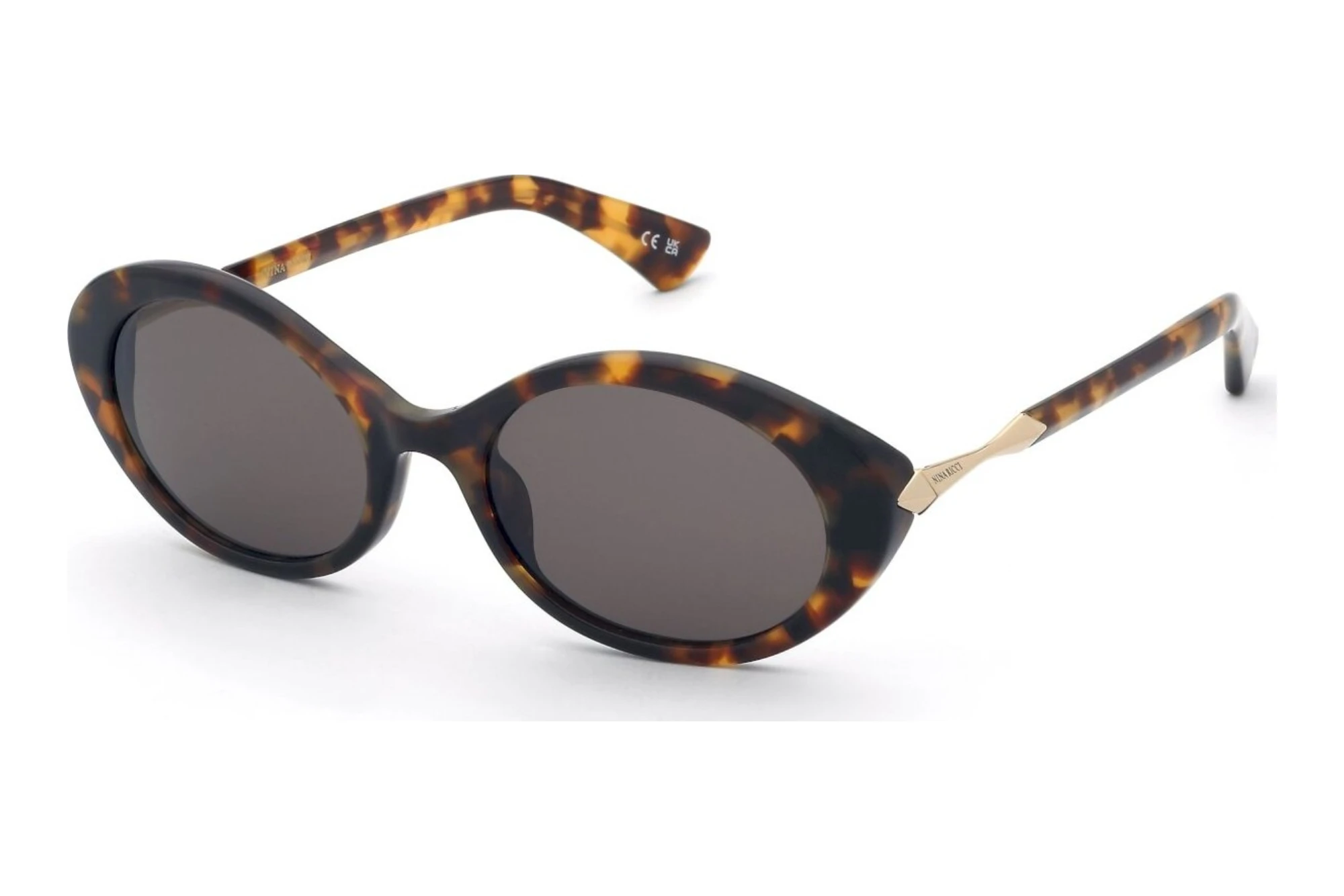 Nina Ricci   SNR481 0745 BROWNSHINY HAVANA