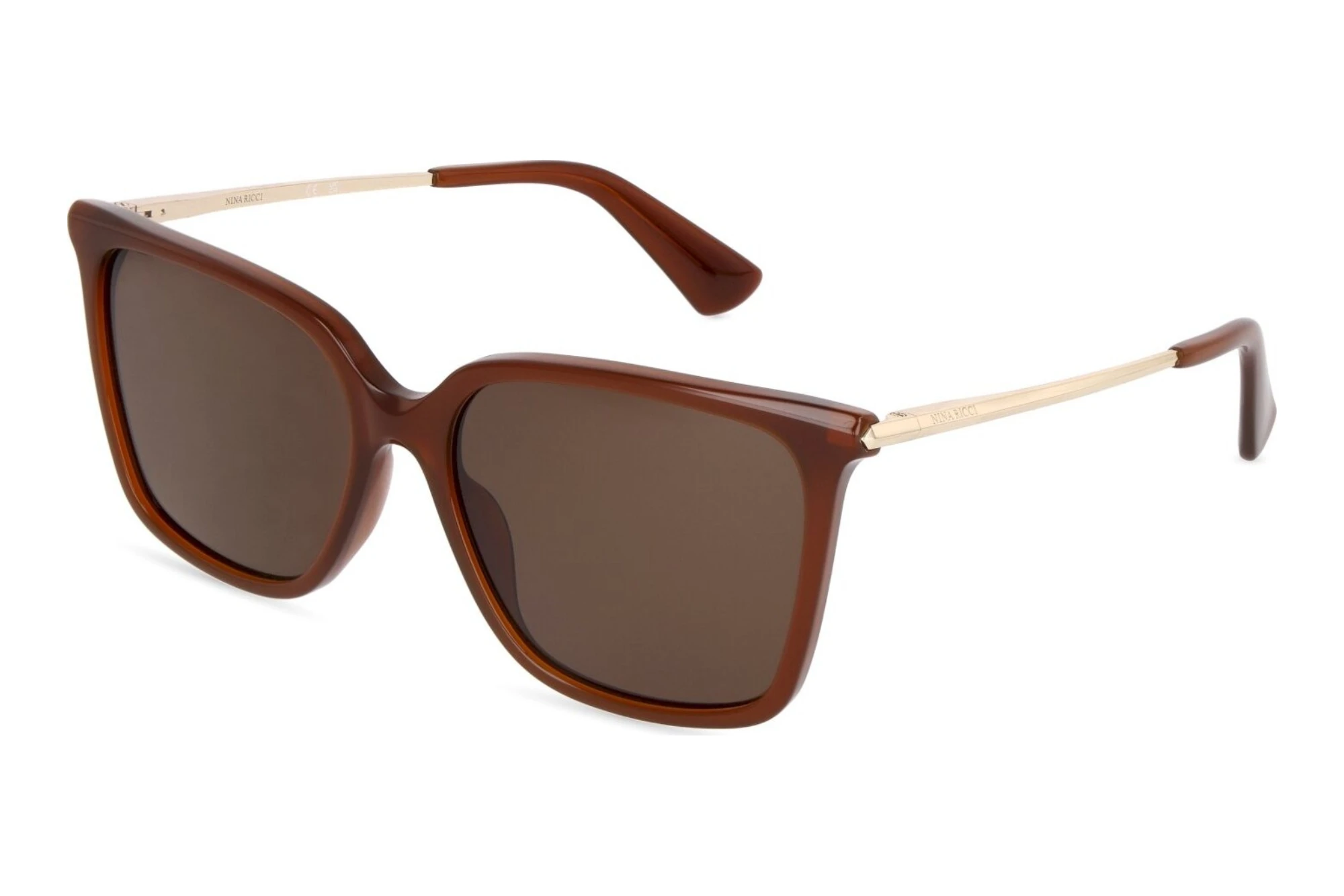 Nina Ricci   SNR495 01AE BROWNSHINY OPAL CAMEL