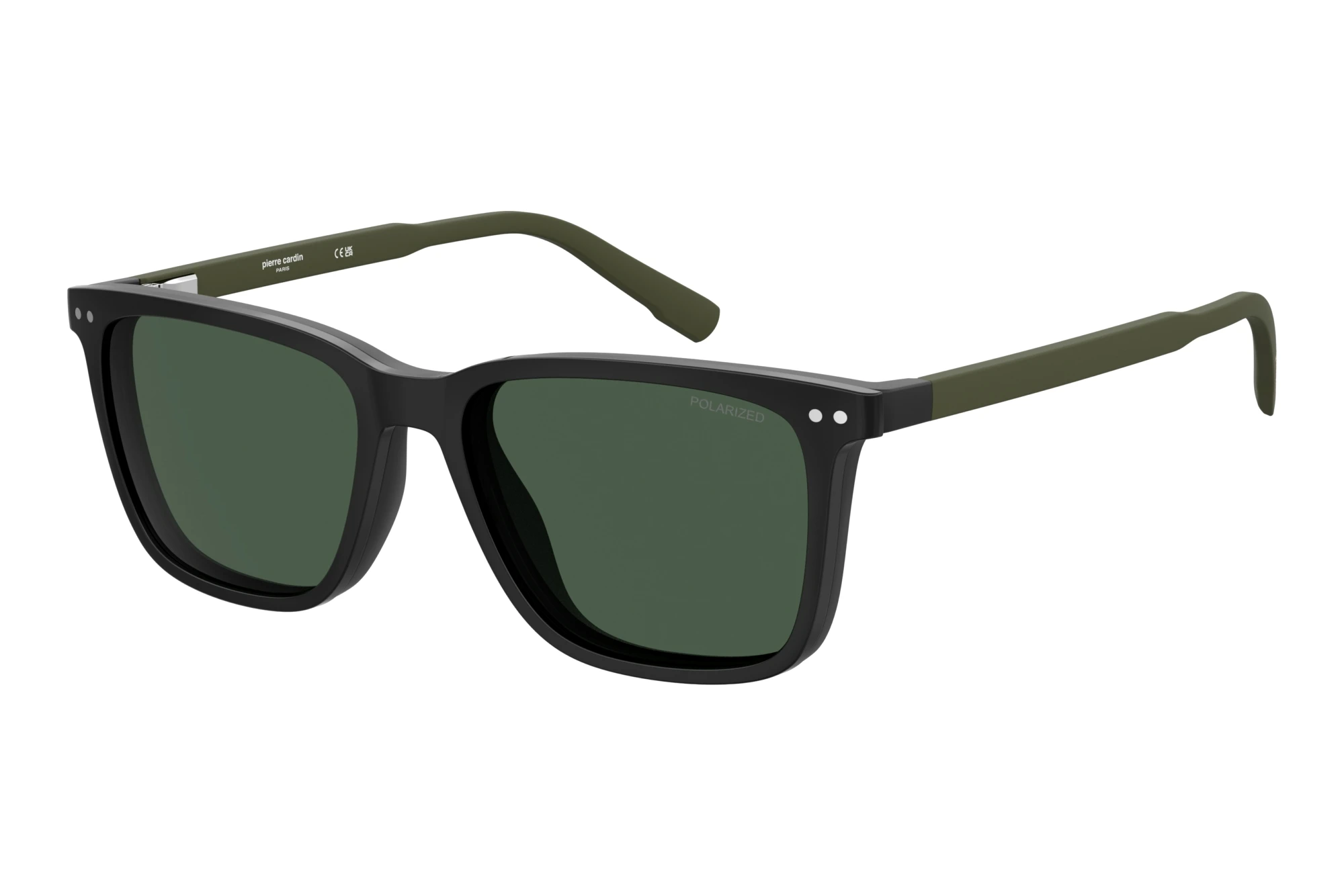 Pierre Cardin   P.C. 6280/CS 3OL/UC GREEN POLARIZEDMATTE BLACK GREEN