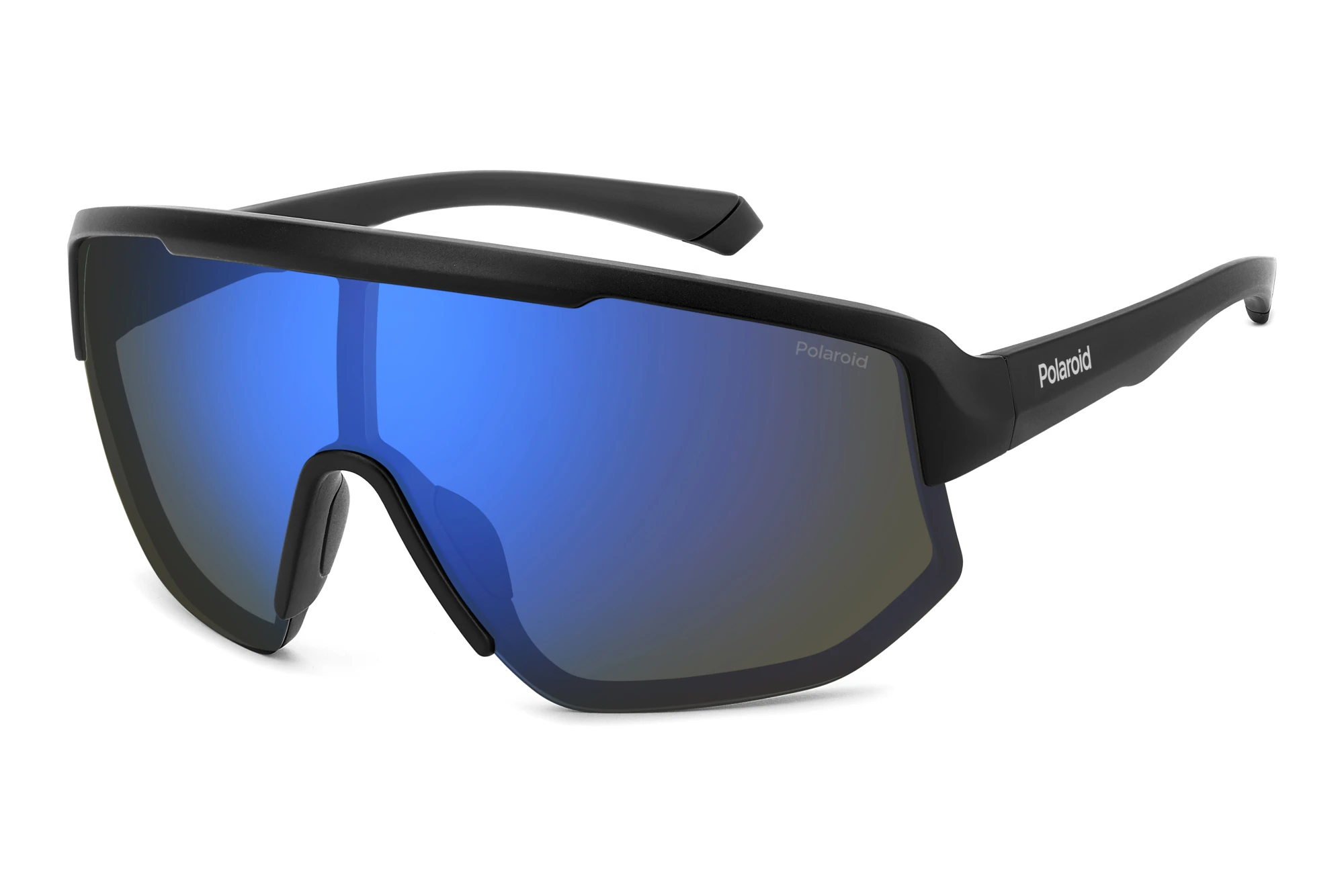 Polaroid   PLD 7047/S 0VK/5X BLUE MIRROR POLARIZEDMATTE BLACK BLUE