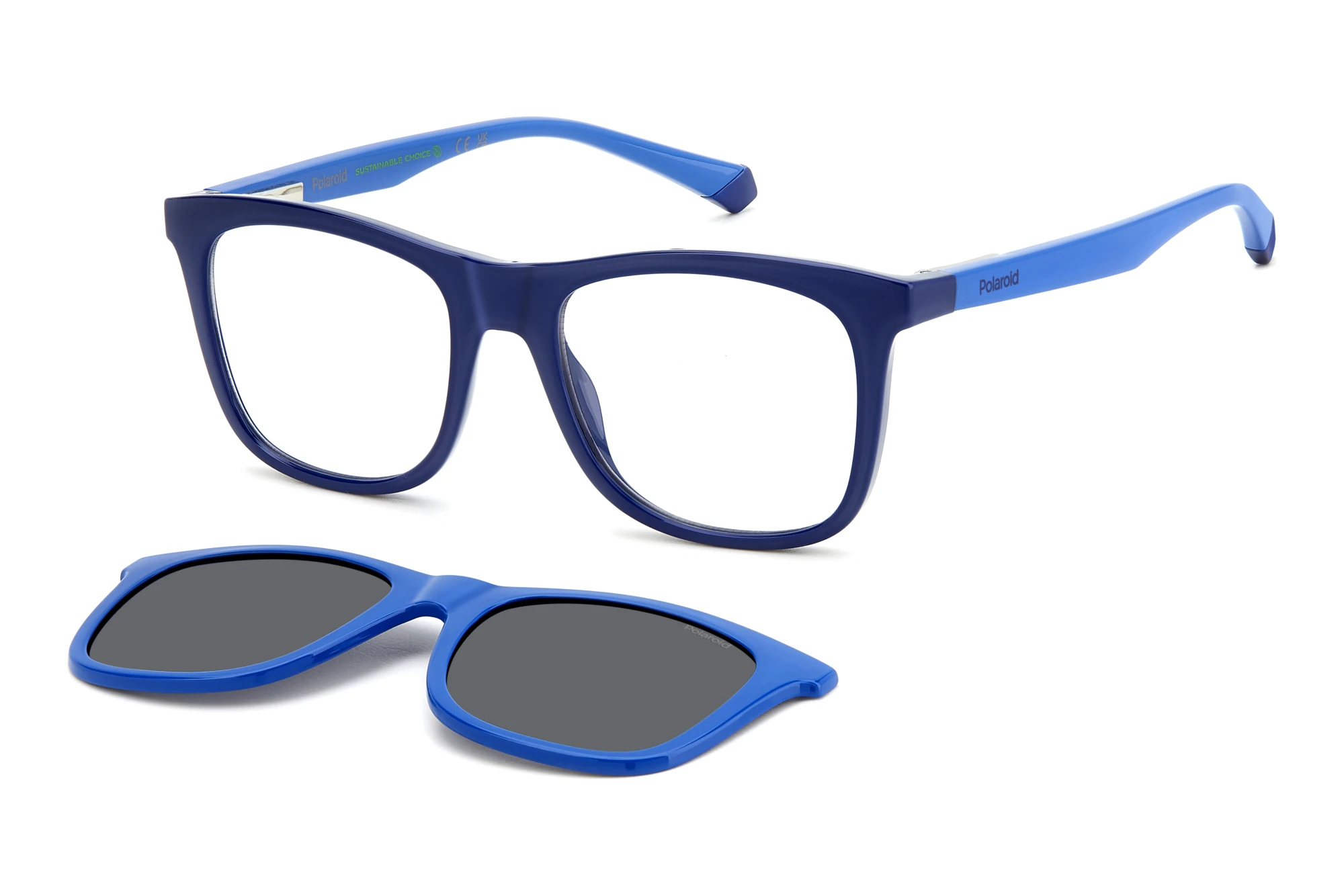 Polaroid   PLD 8055/CS ZX9/M9 GREY POLARIZEDBLUE AZURE