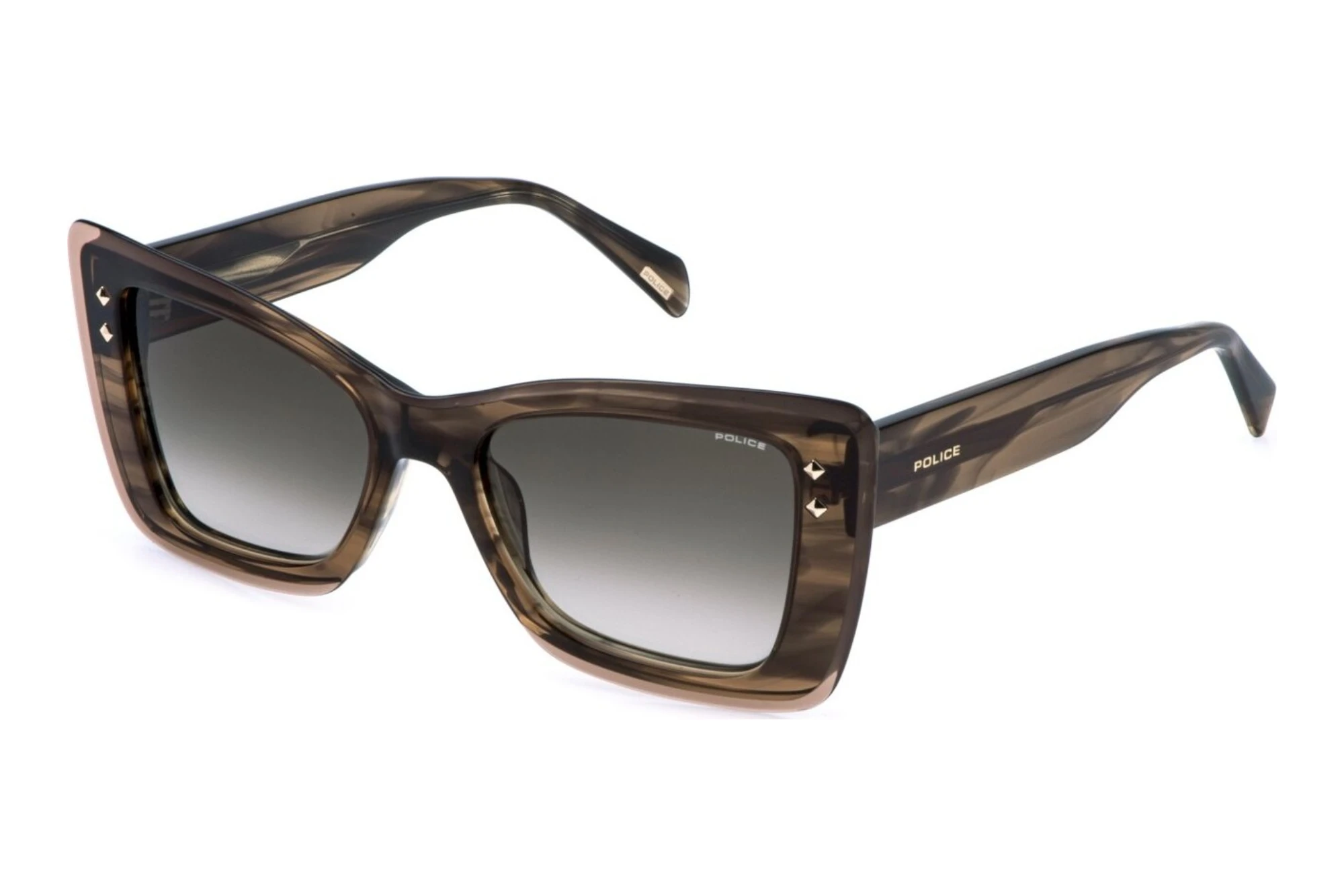 Police   SPLR97 0APZ GREEN GRADIENTBROWN TOP+GREY